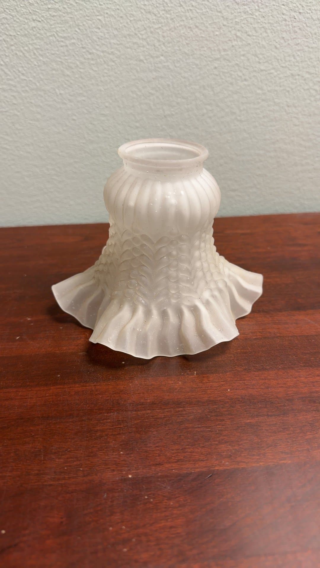 Frosted Glass Lamp Shade - Image 1