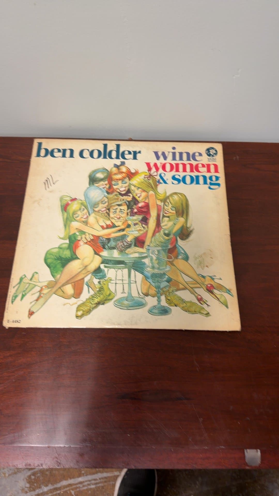 Ben Colder - Wine, Women & Song Vinyl Record - Image 1