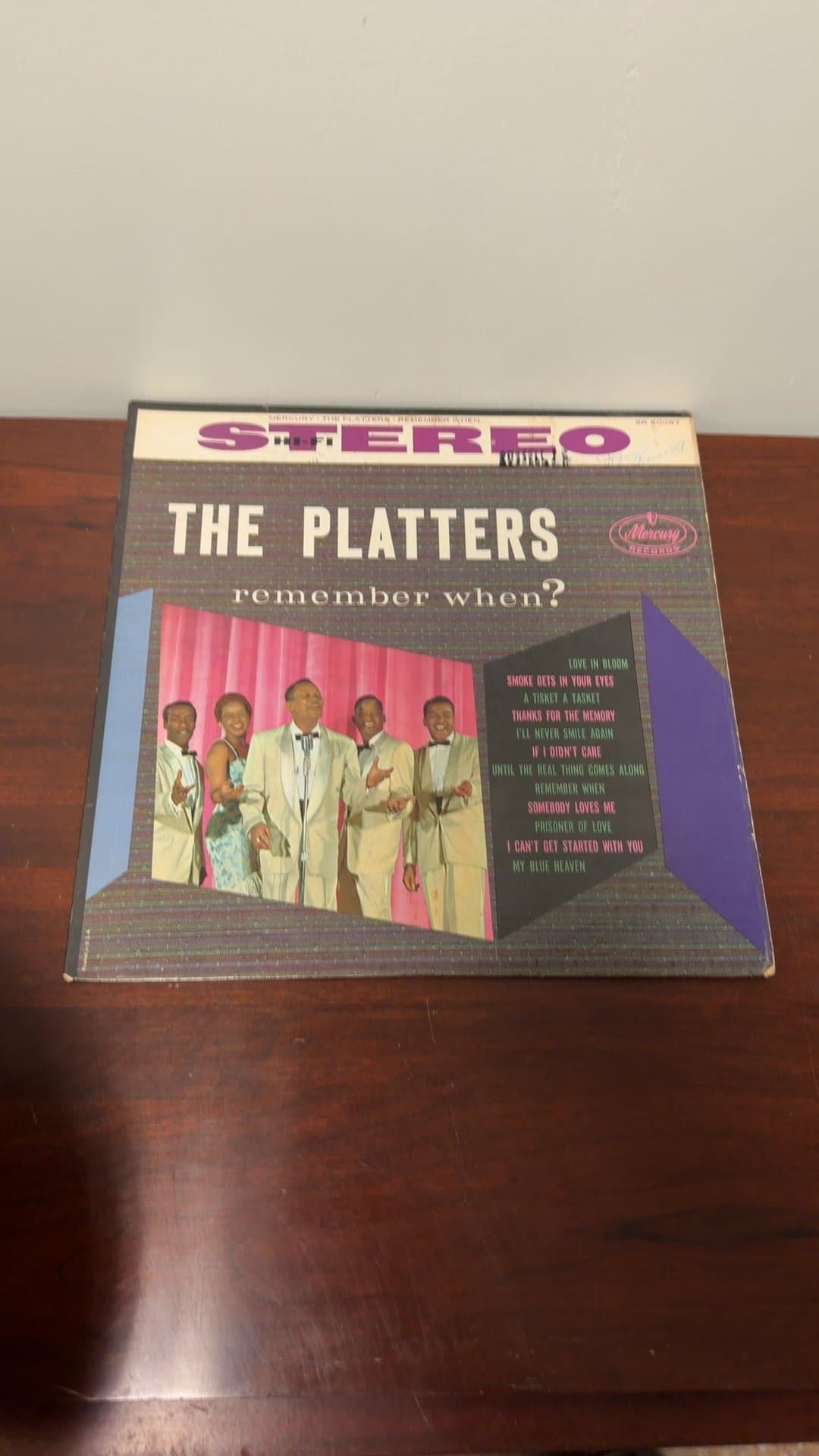 The Platters 'Remember When?' Vinyl Record - Image 1
