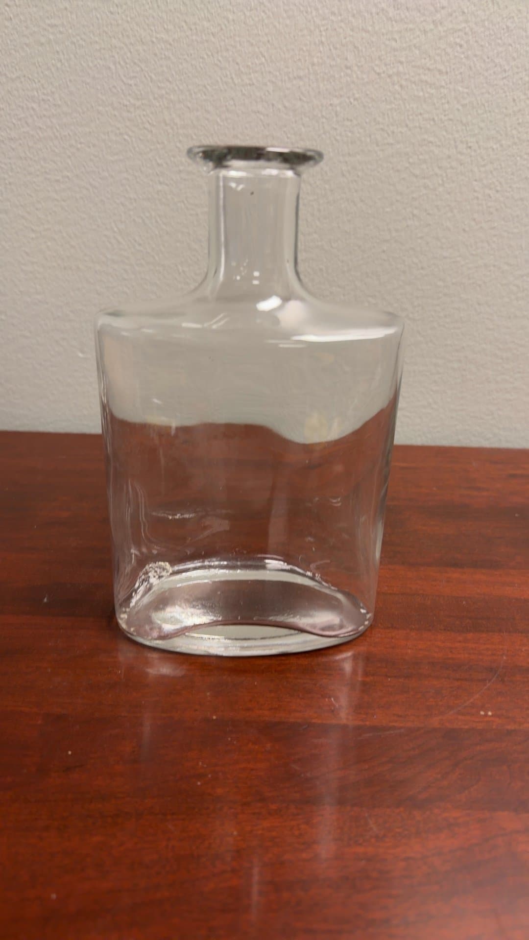 Clear Glass Decanter Bottle - Image 1