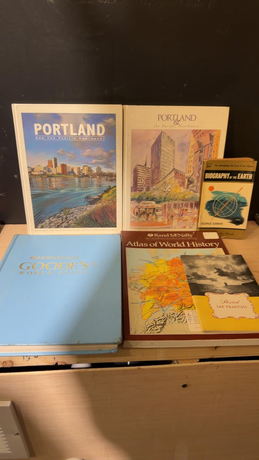 Vintage Vintage Geography, Atlas, and Local History Books Lot - Image 1