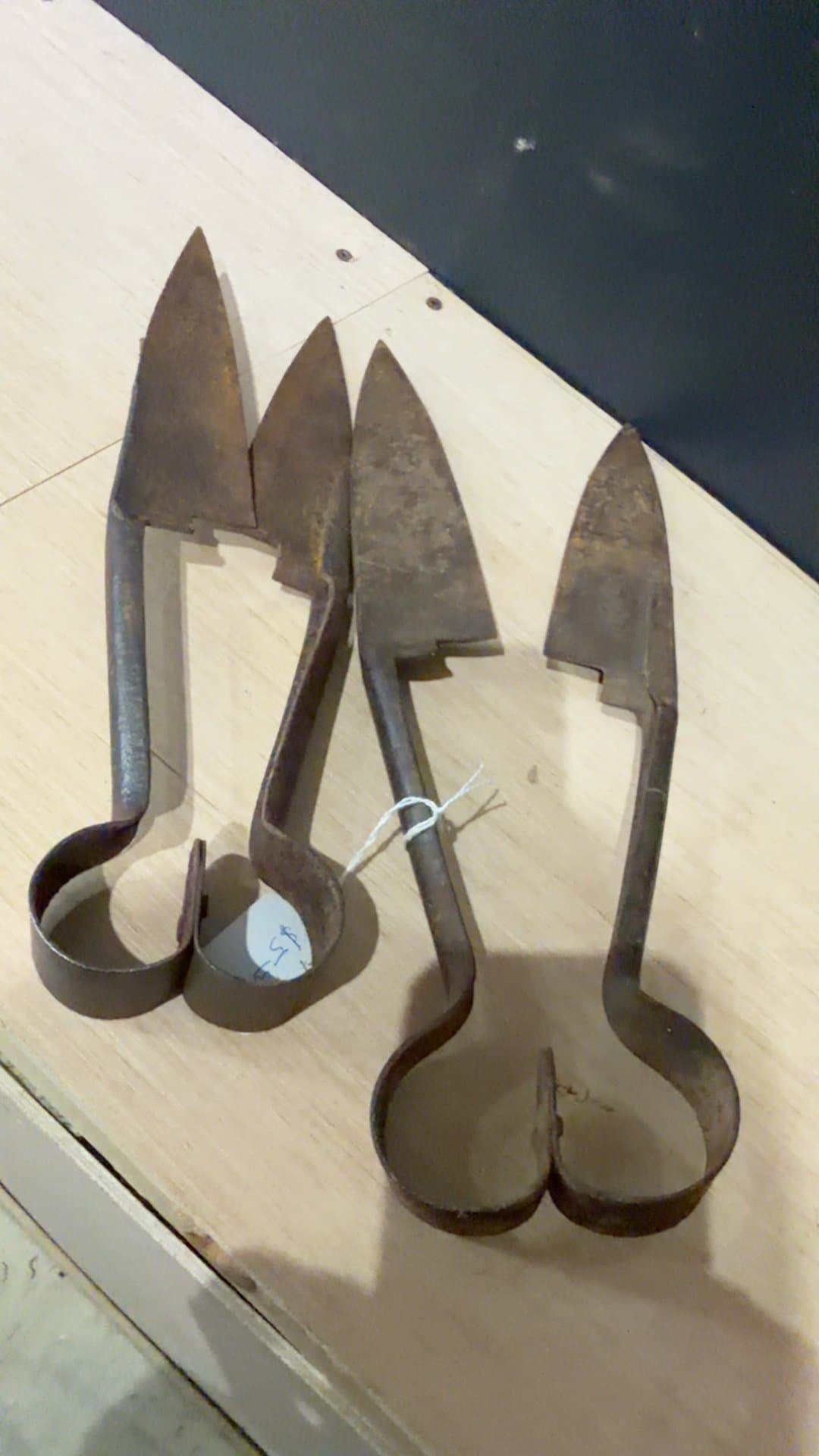 Vintage Forged Iron Sheep Shears - Image 1