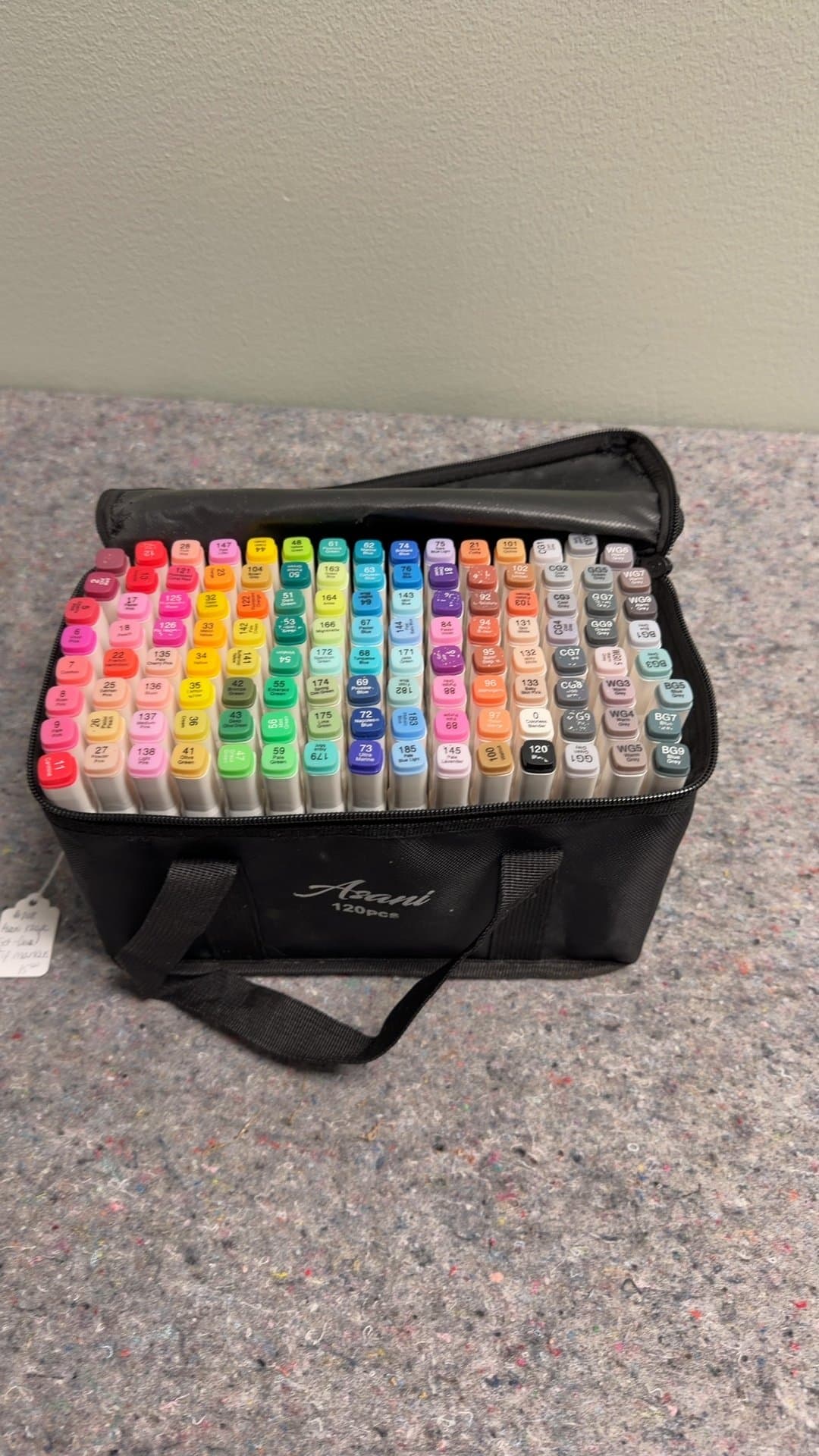 Asani 120-Piece Dual Tip Marker Set - Image 1