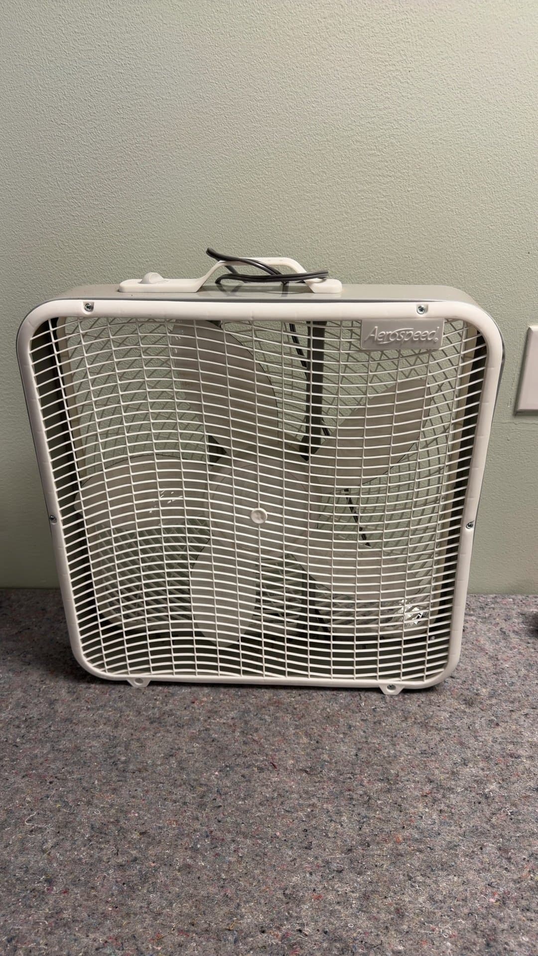 Aerospeed Box Fan - Image 1