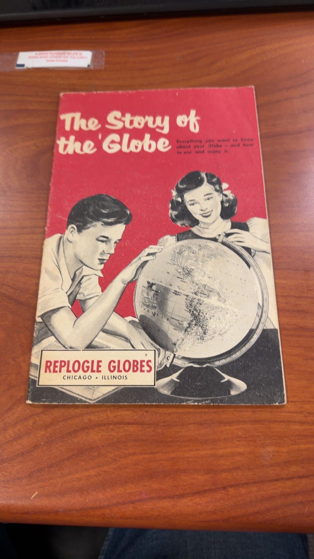 The Story of the Globe Booklet by Replogle Globes - Image 1