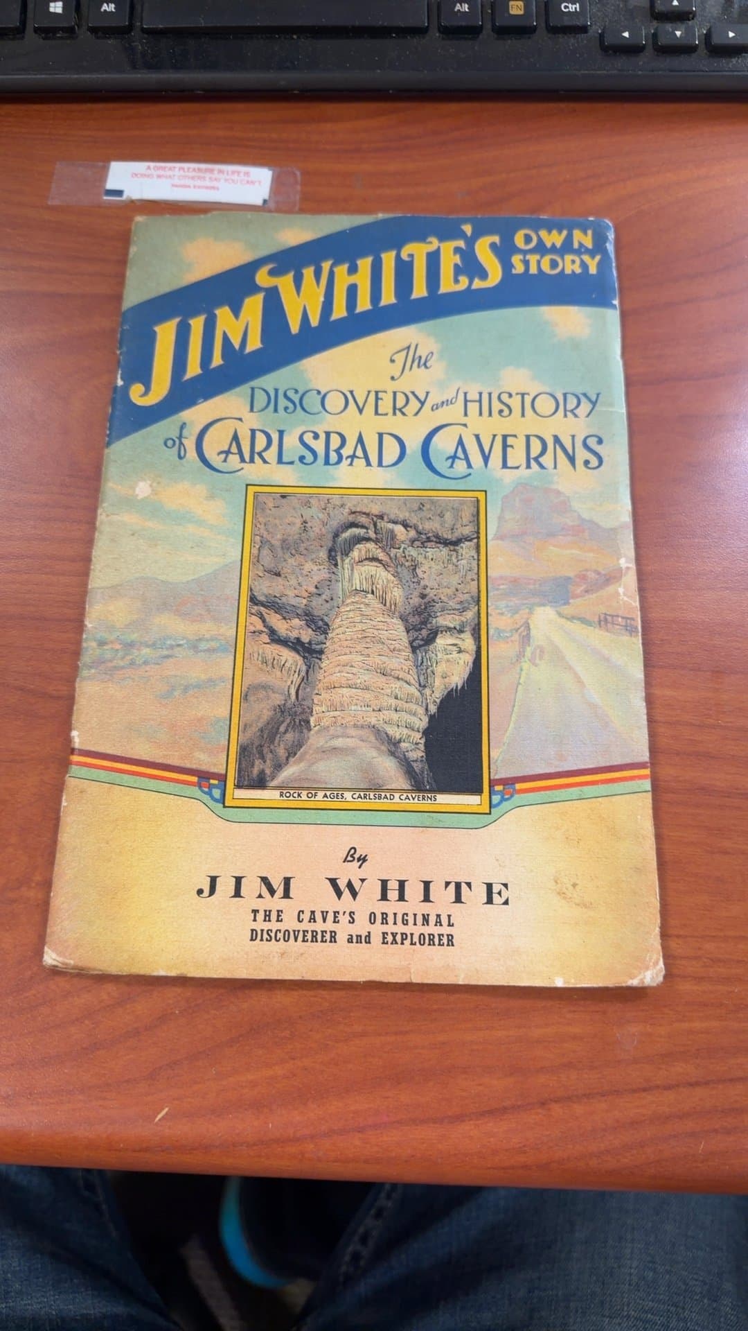Jim White's Own Story: The Discovery and History of Carlsbad Caverns - Image 1