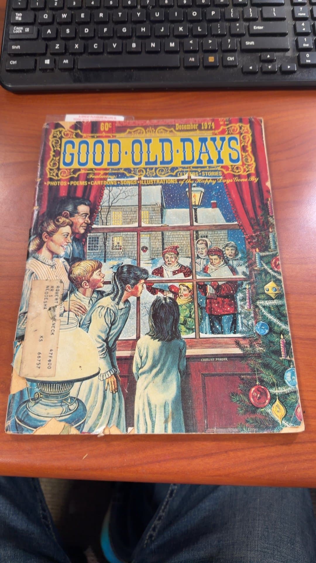 Good Old Days Magazine - December 1974 Issue - Image 1