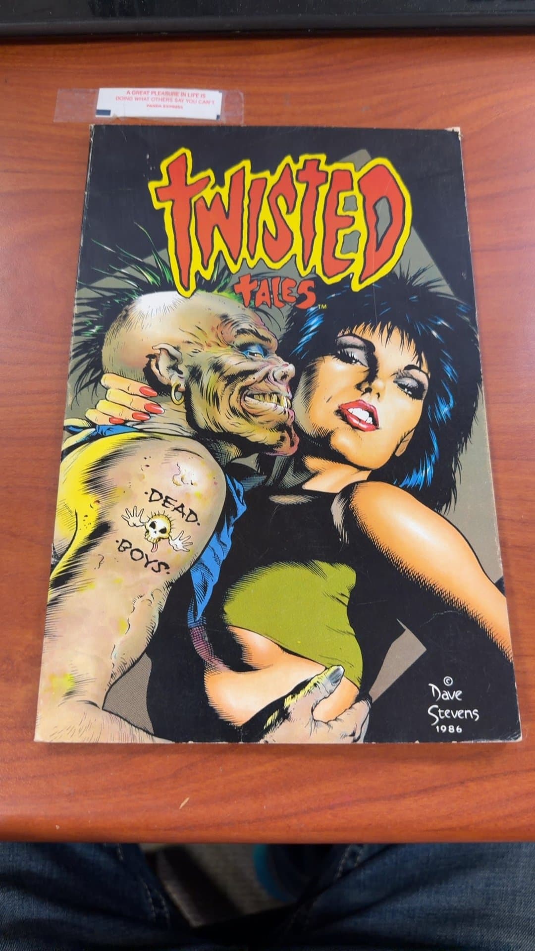 Twisted Tales Comic Book by Dave Stevens (1986) - Image 1