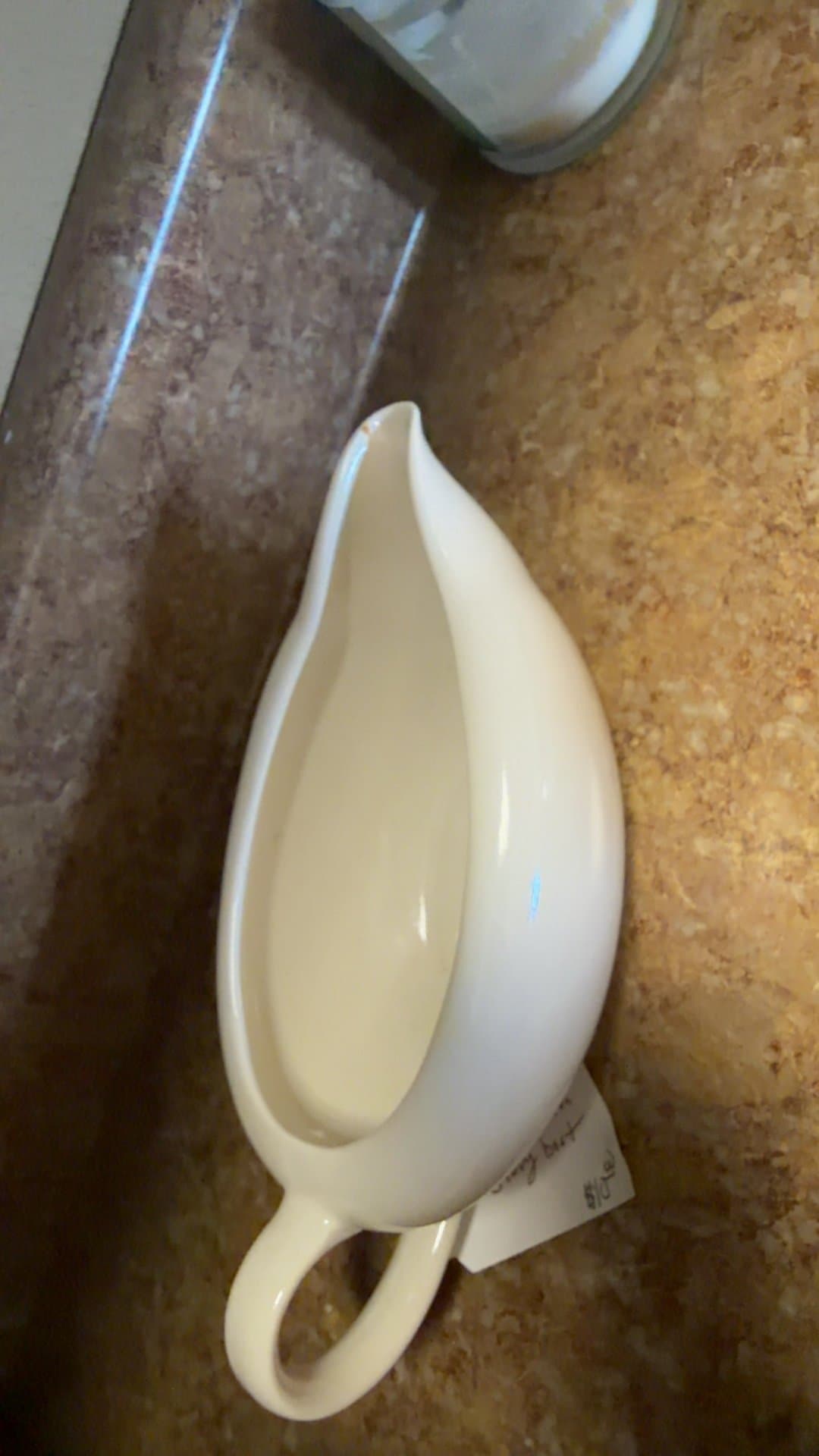 Ceramic Gravy Boat - Image 1