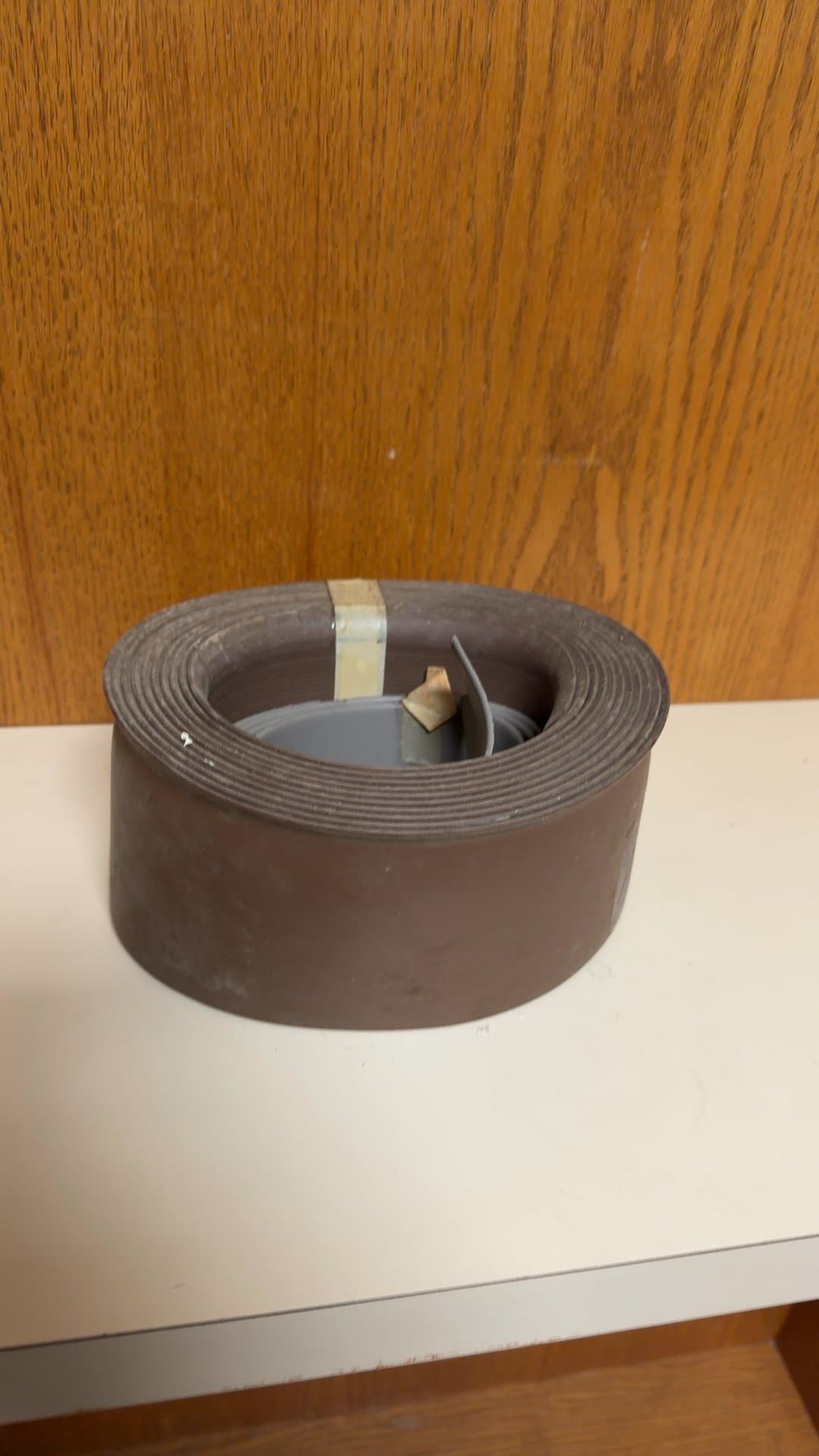 Brown Rubber Edging Strip - Image 1
