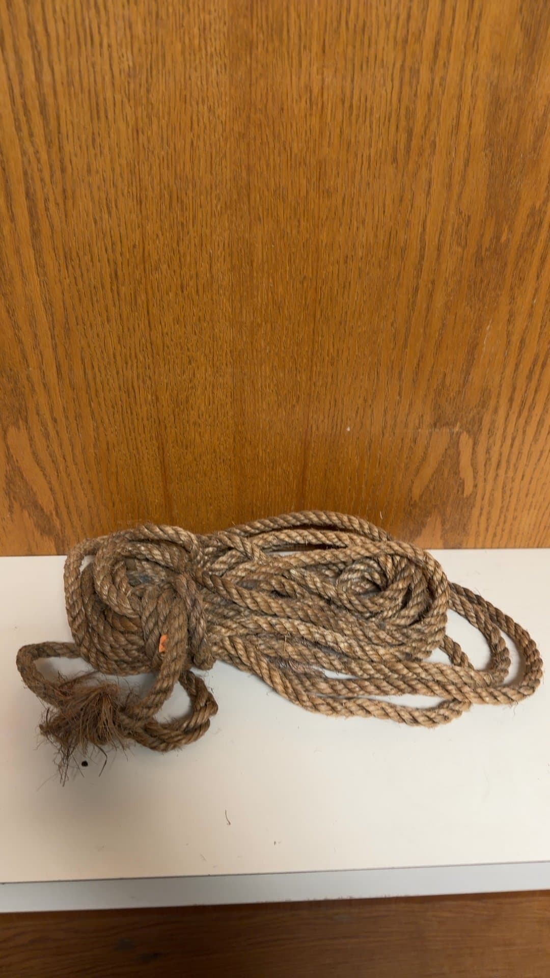 Coiled Natural Fiber Rope - Image 1