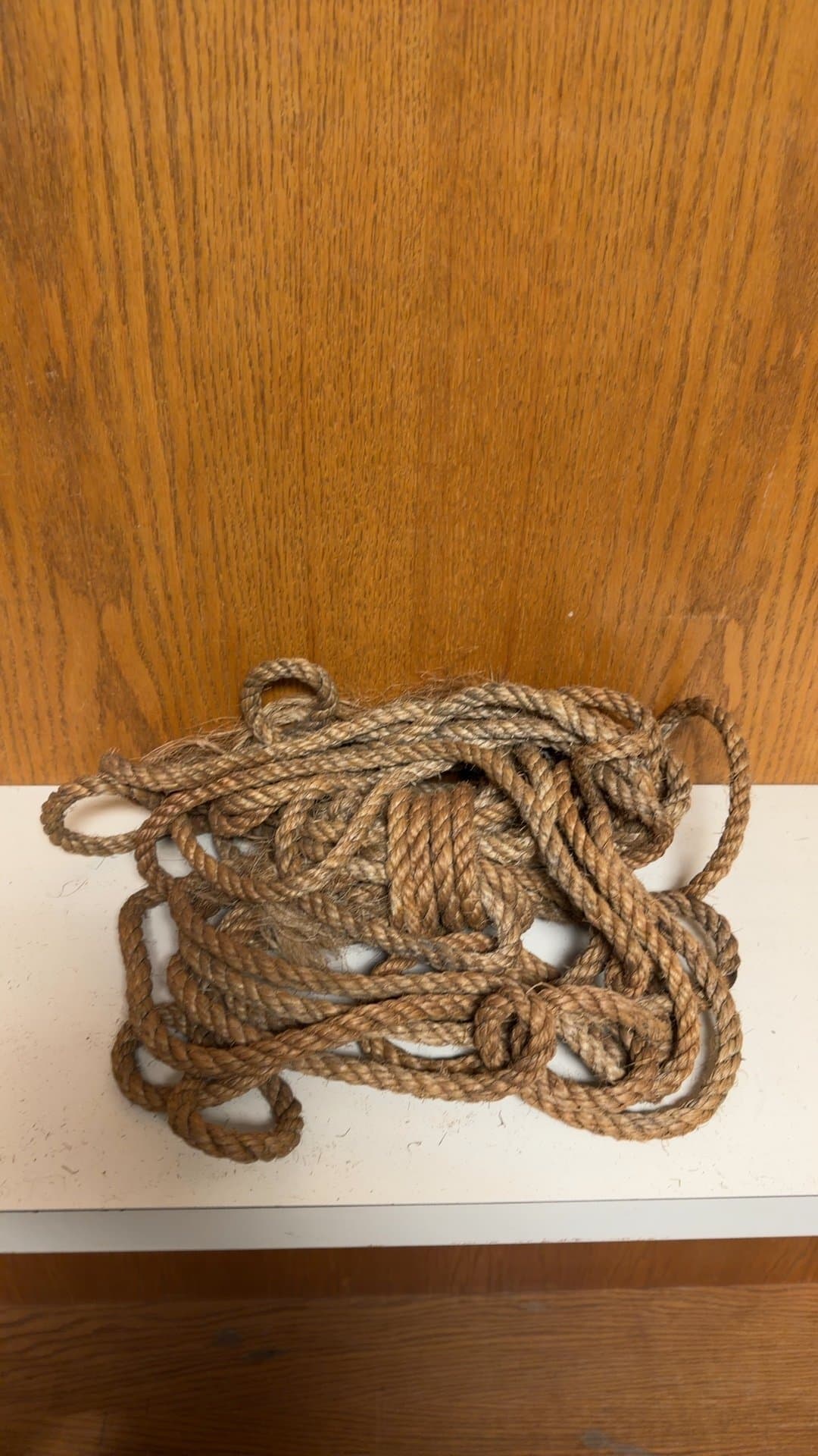 Coiled Natural Fiber Rope - Image 1