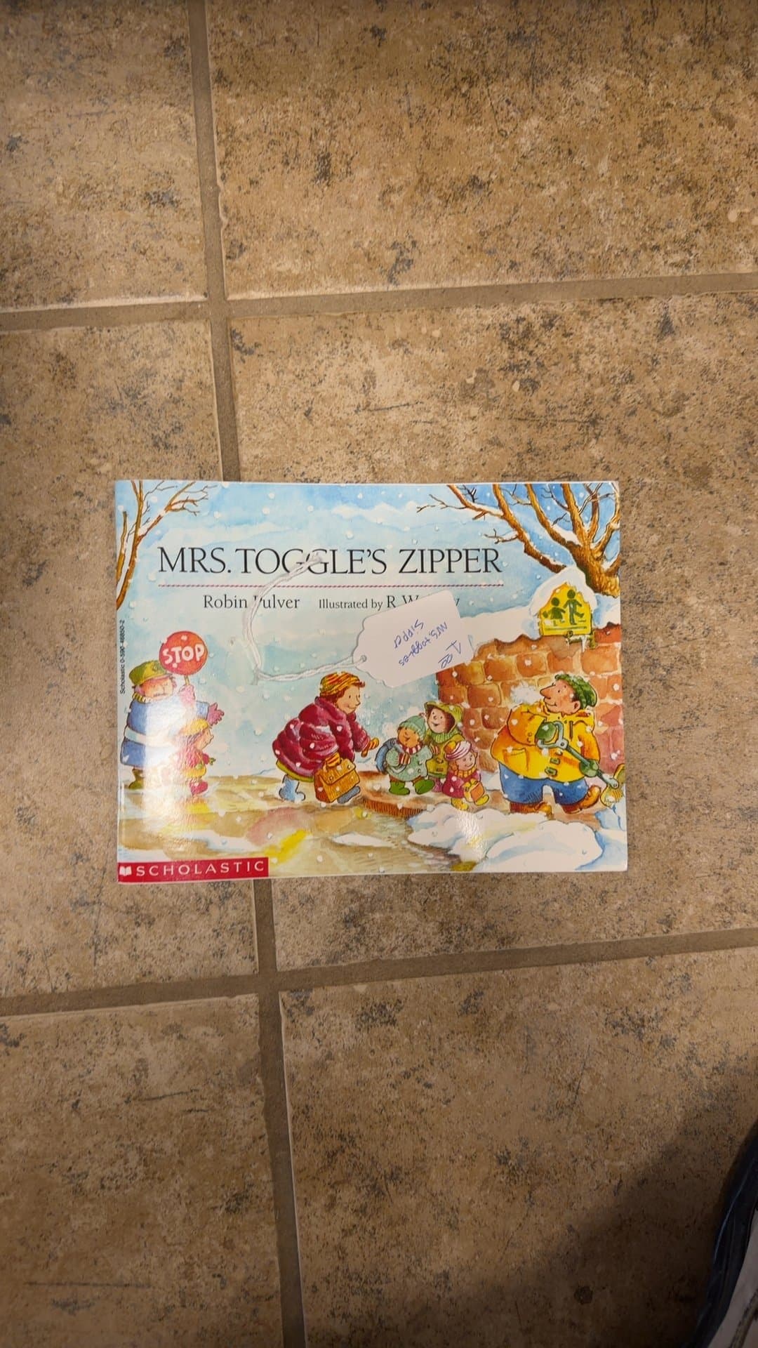 Mrs. Toggle's Zipper Children's Book - Image 1