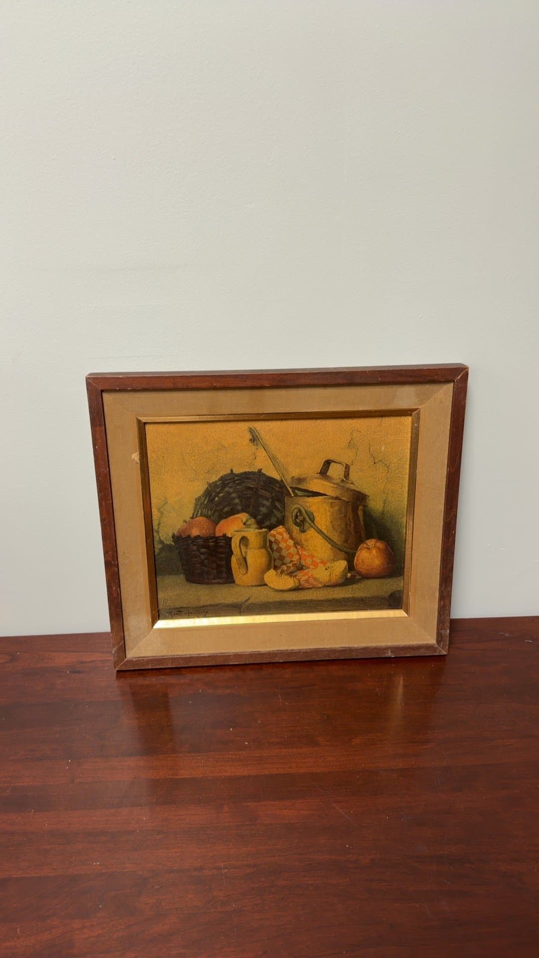 Framed Still Life Painting by Robert Chailloux - Image 1