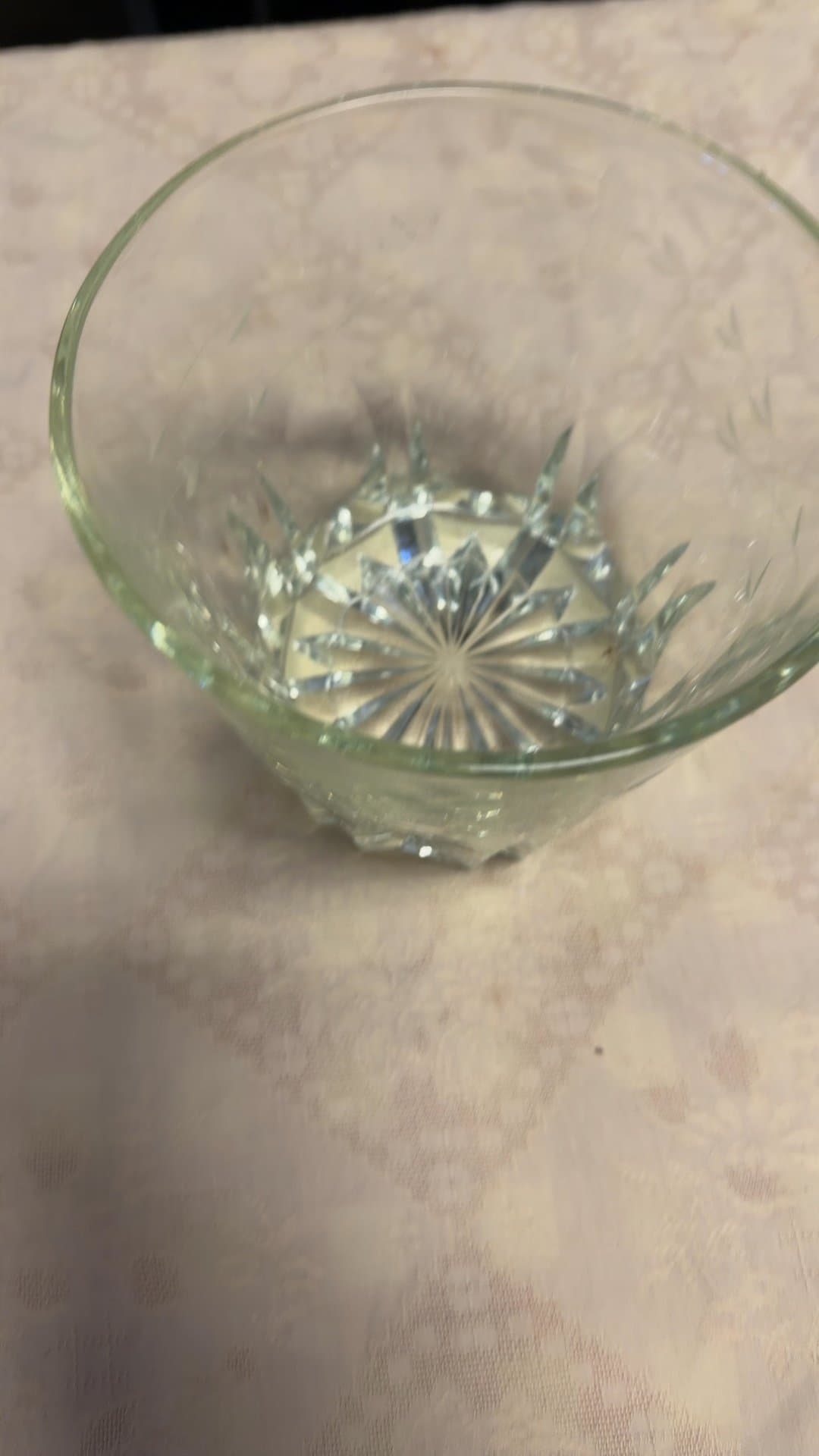 Princess House Etched Dish - Image 1
