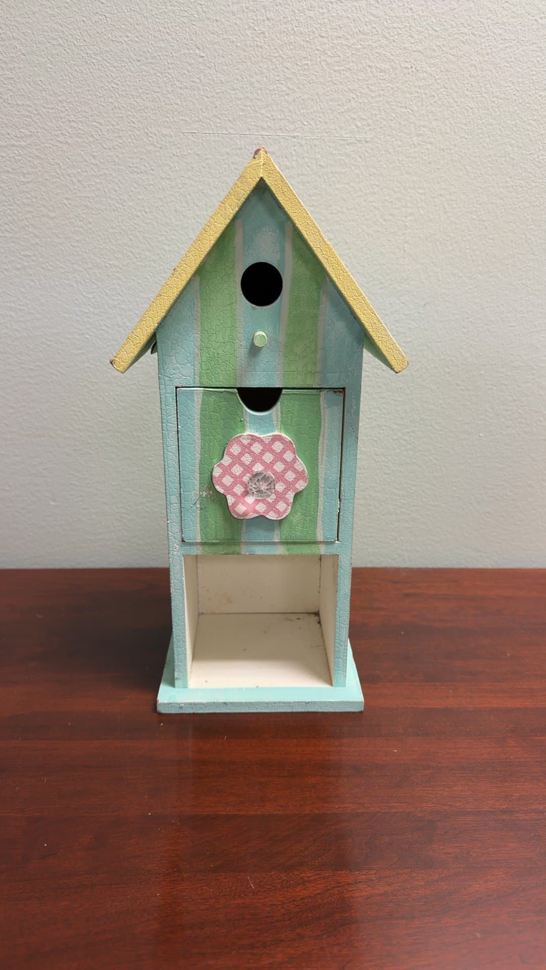 Decorative Wooden Birdhouse - Image 1
