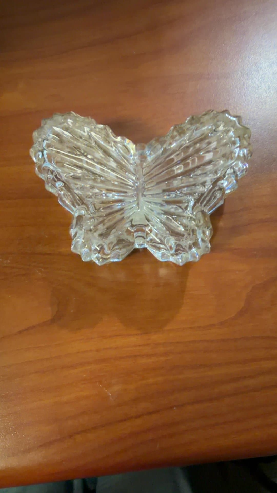 Crystal Clear Butterfly Trinket Box - Image 1