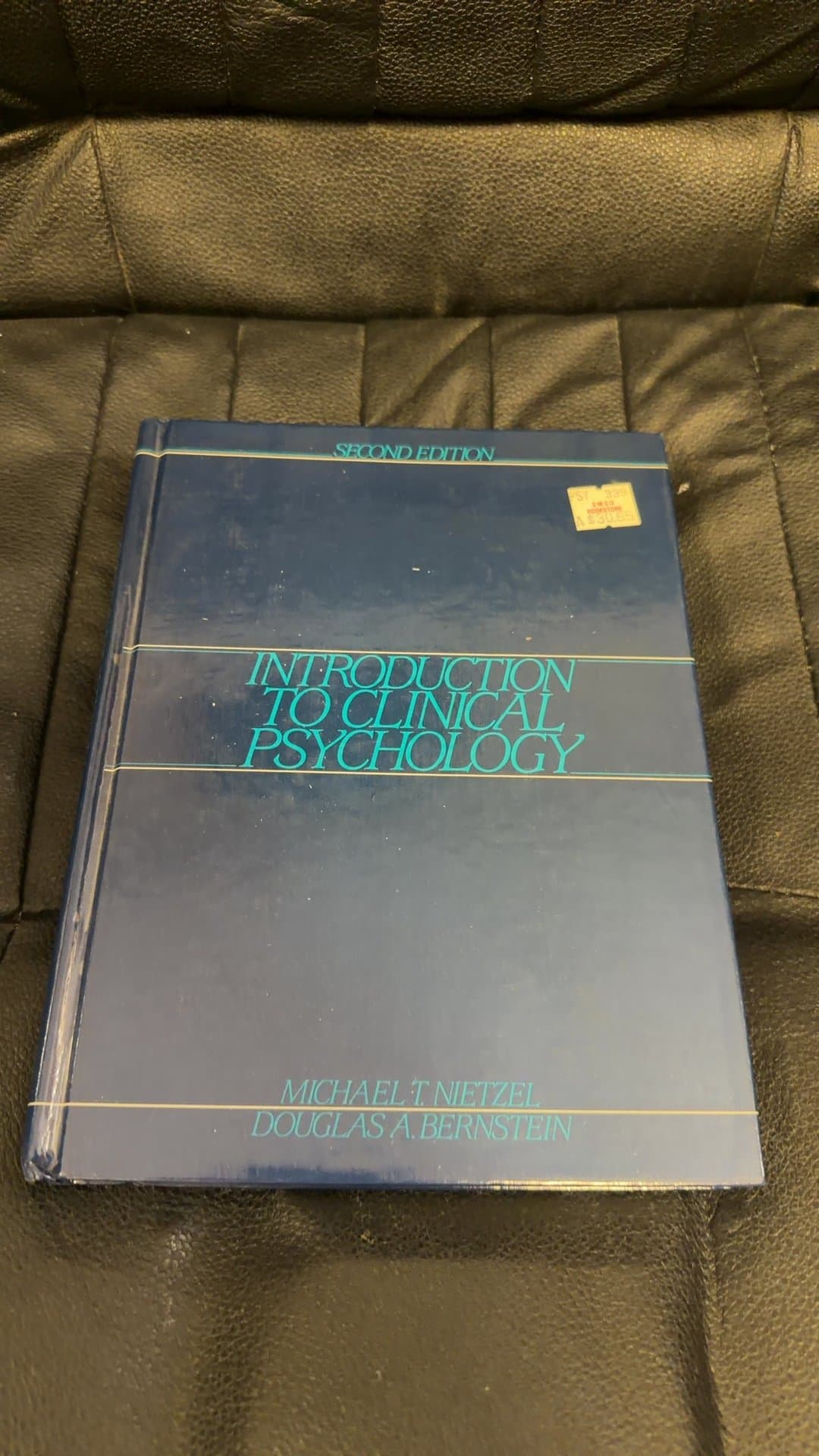 Introduction to Clinical Psychology Hardcover Textbook (Second Edition) - Image 1
