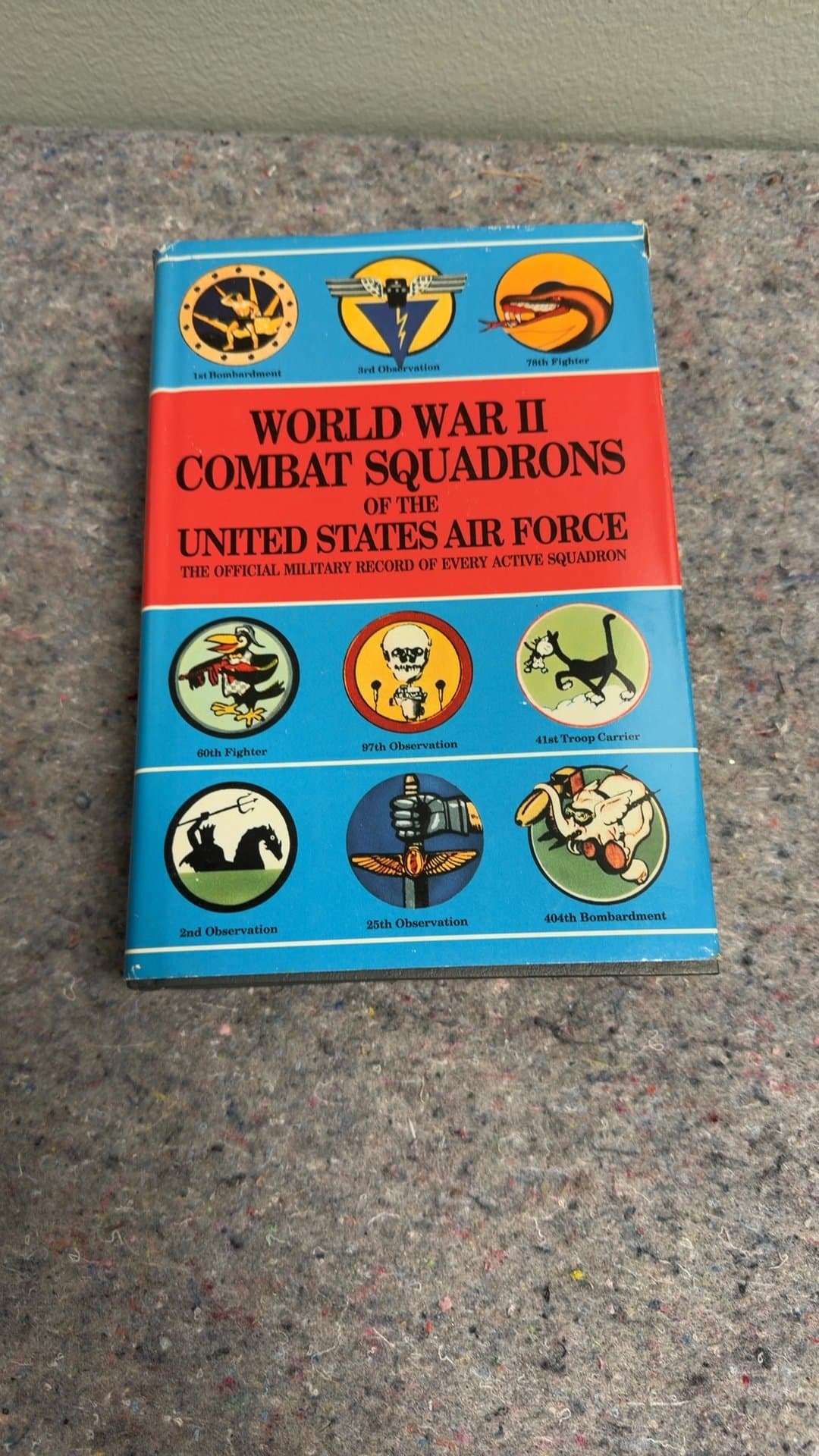 World War II Combat Squadrons of the United States Air Force Book - Image 1