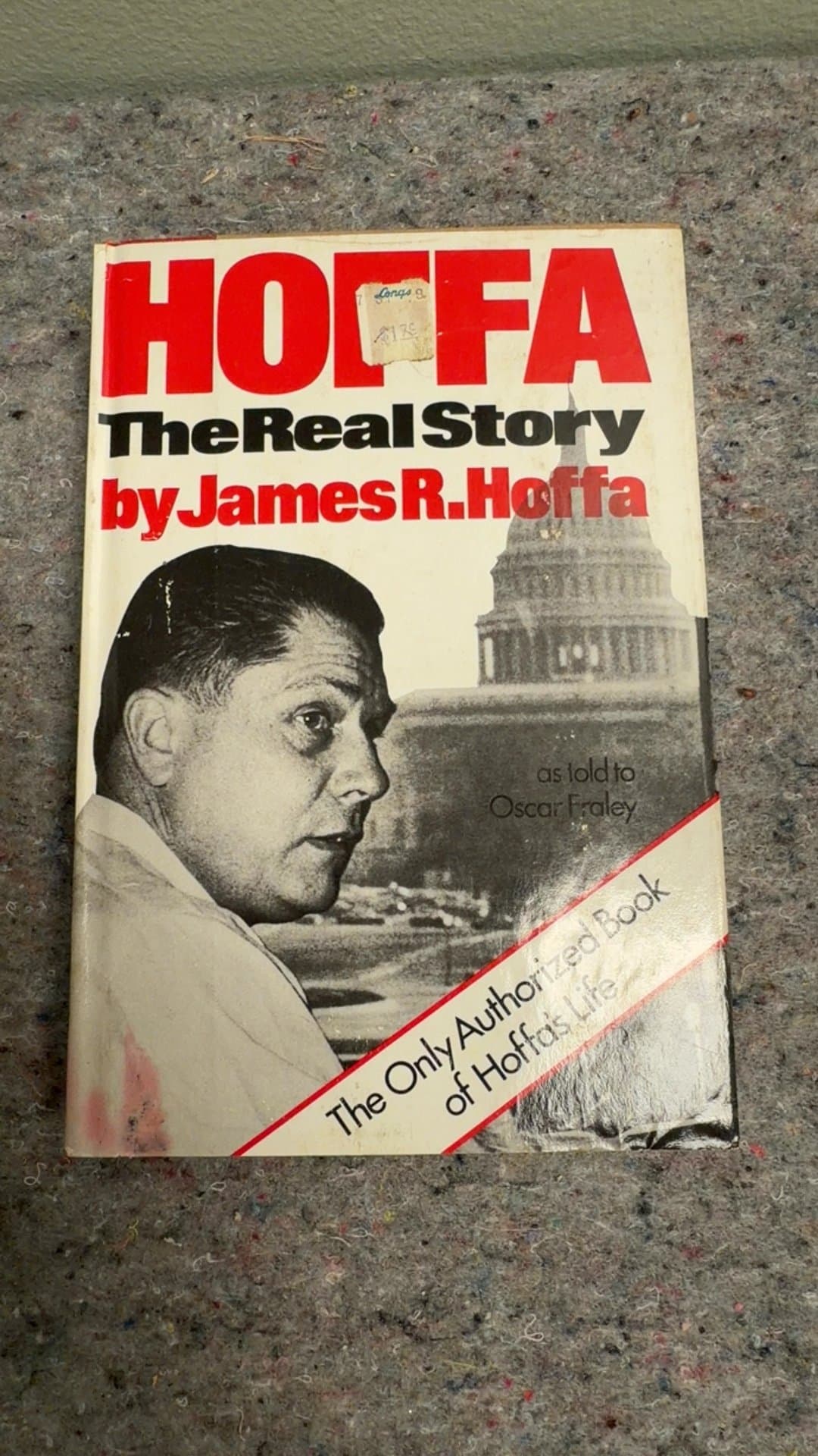 Hoffa: The Real Story by James R. Hoffa - Image 1