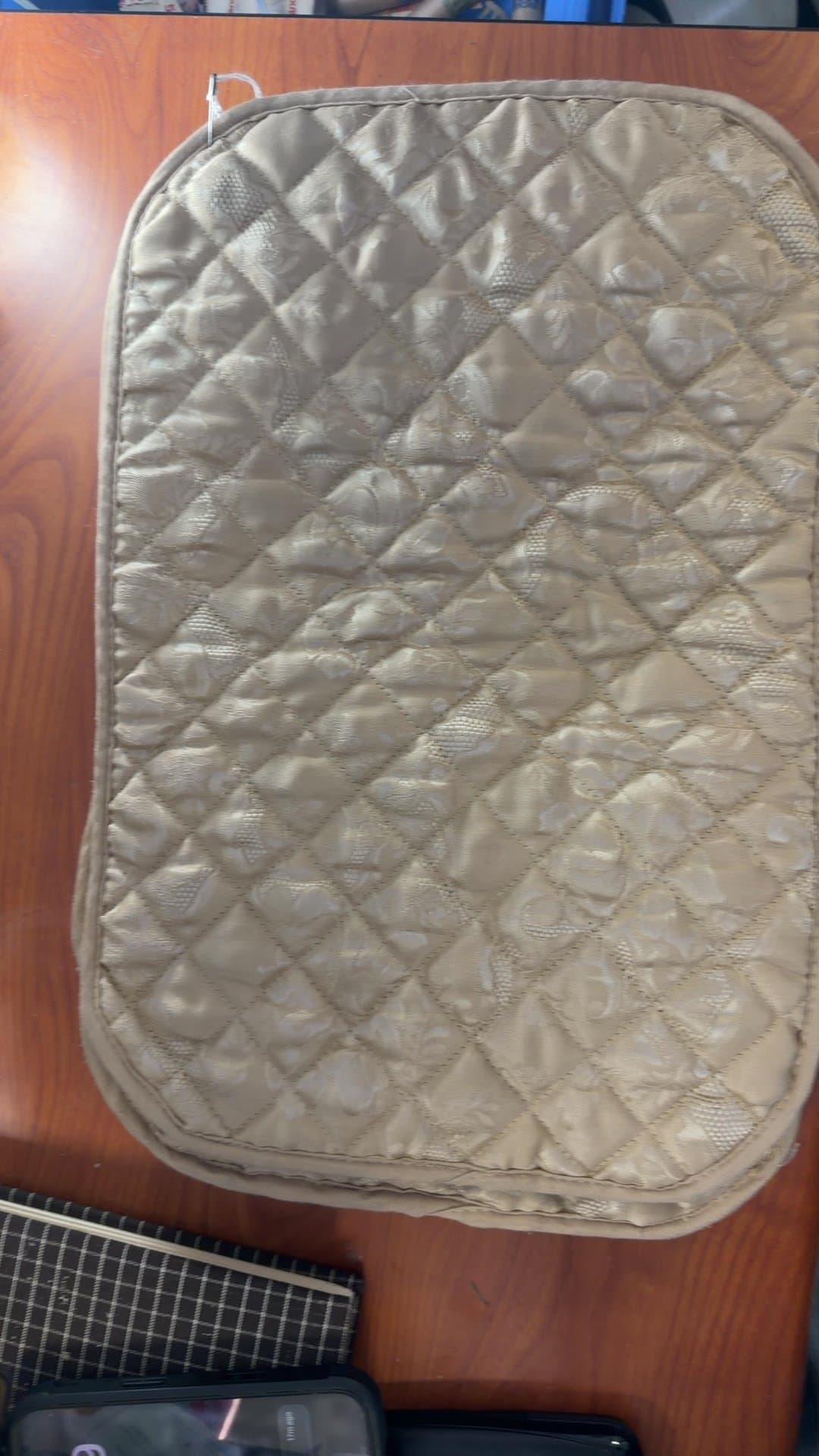 Quilted Satin Table Placemats - Image 1