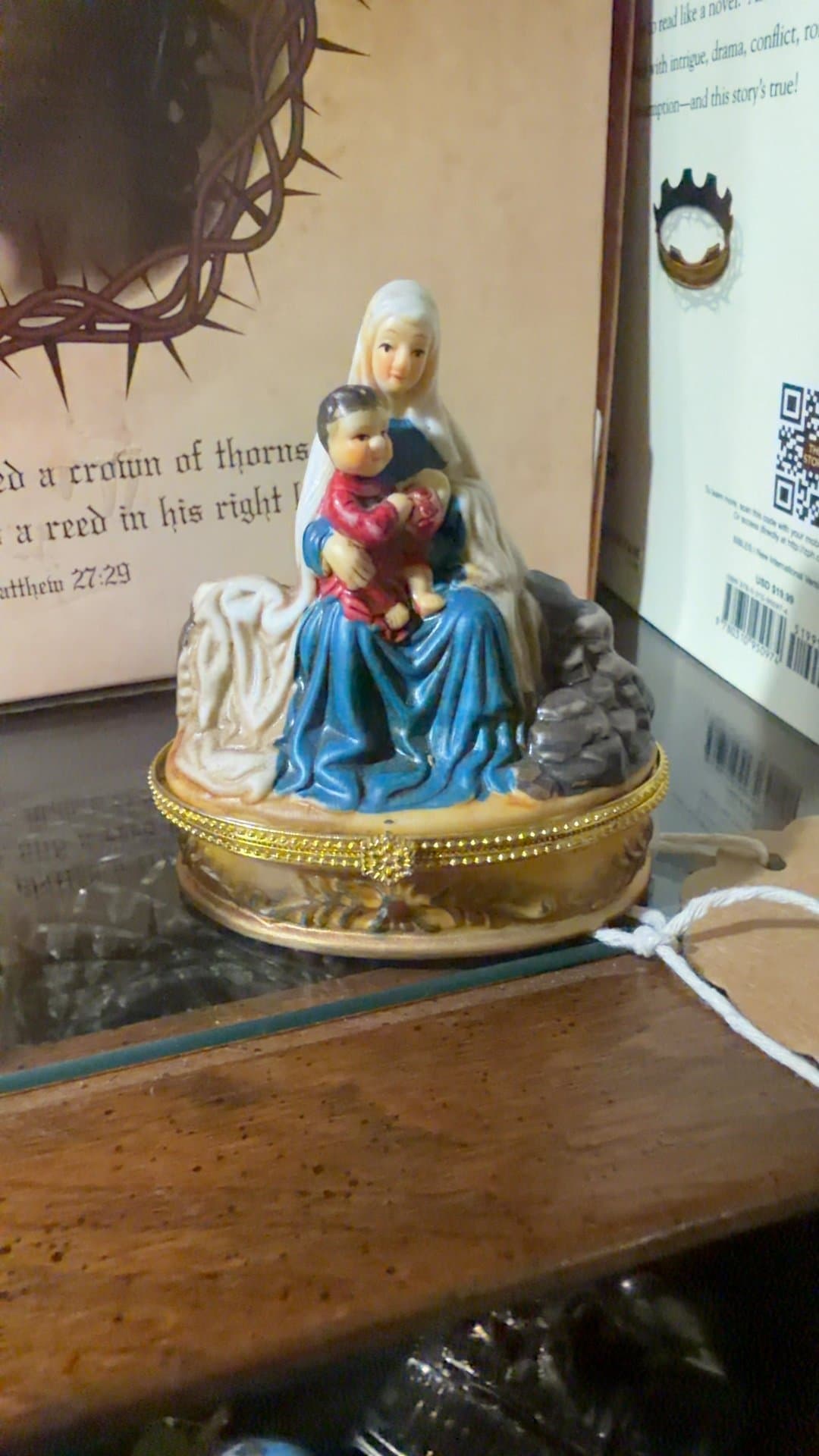 Madonna and Child Trinket Box - Image 1