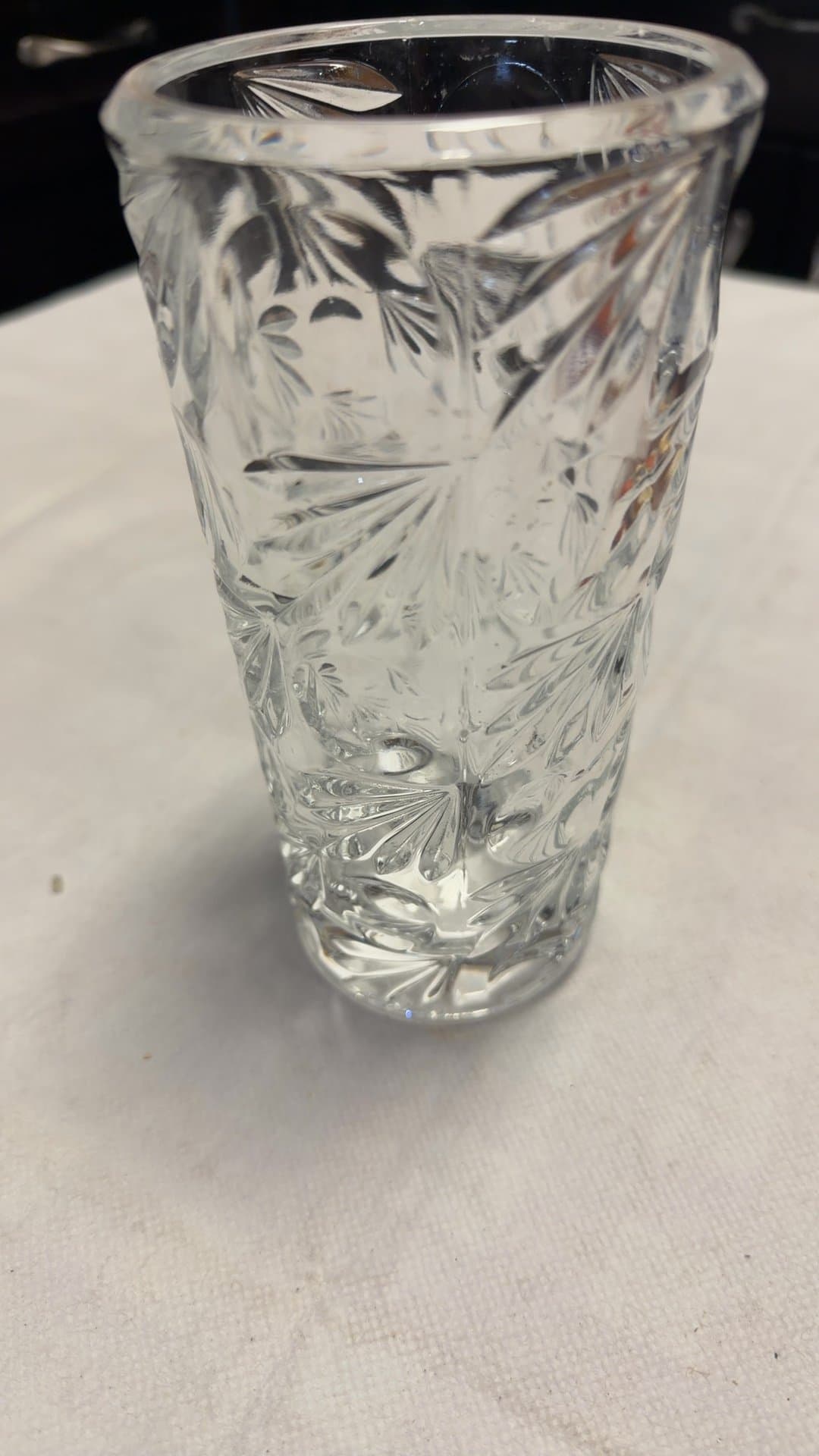 Czech Republic Cut Glass Tumbler - Image 1