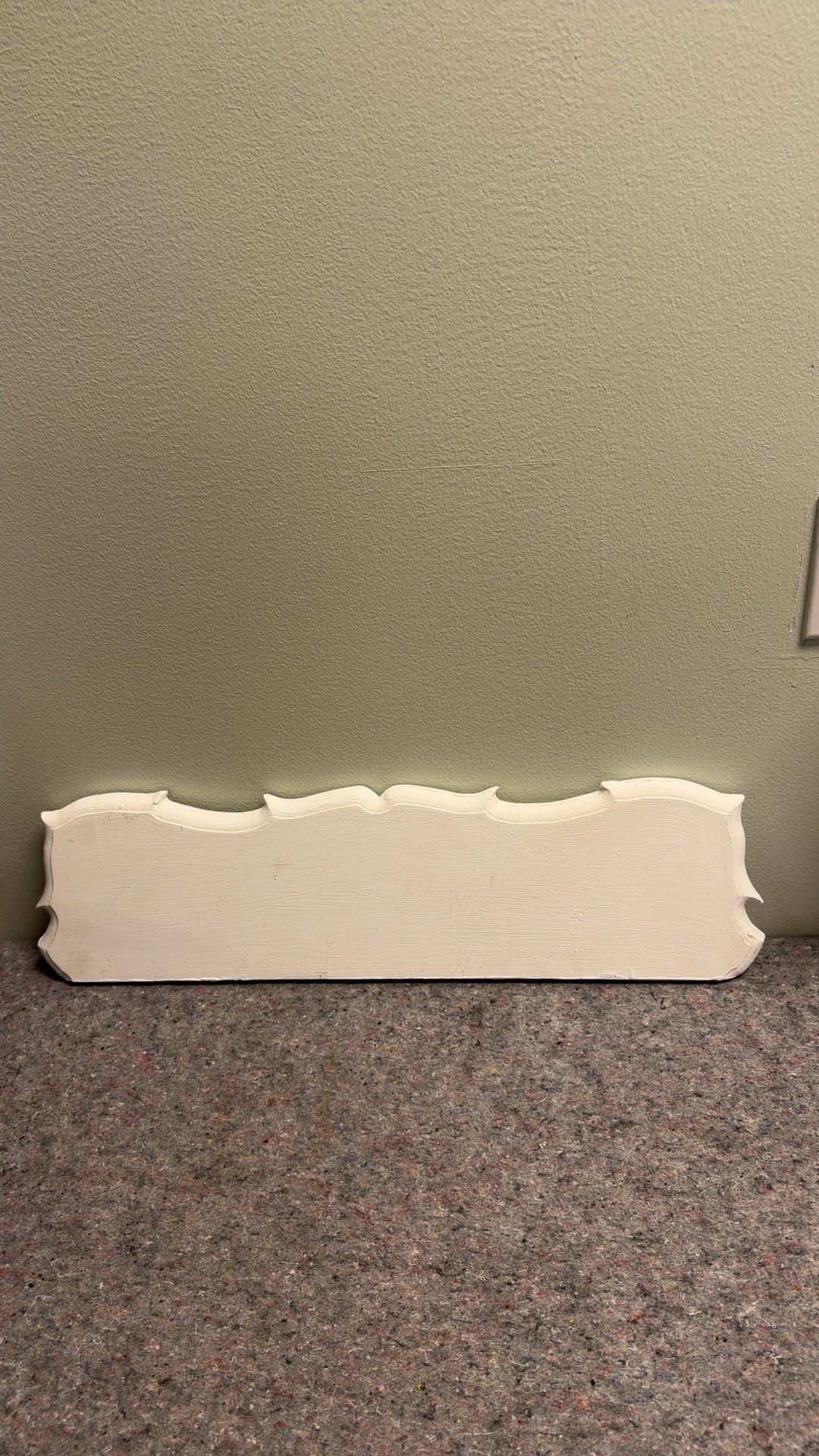 Decorative Wooden Wall Plaque - Image 1