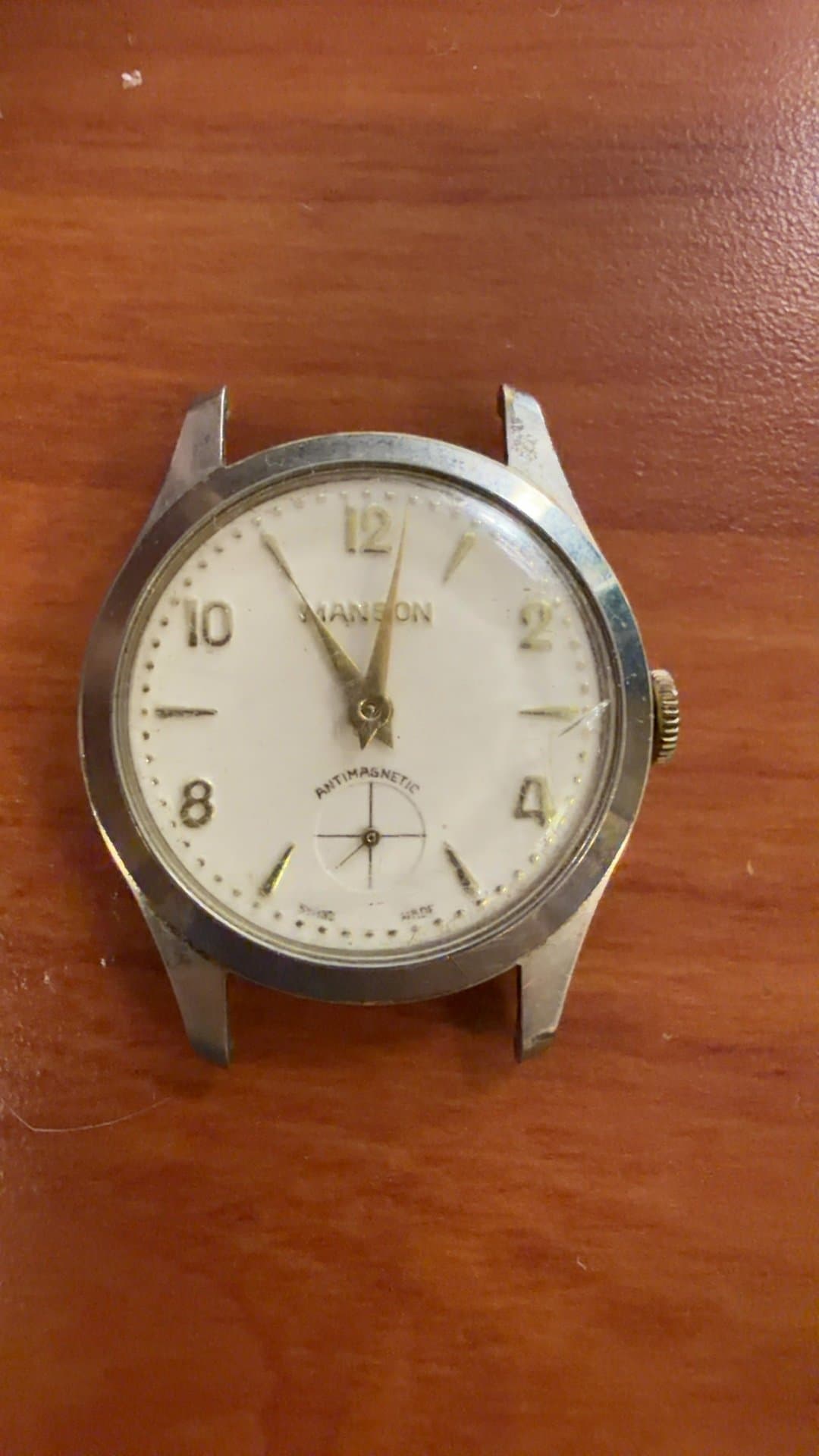 Vintage Manson Antimagnetic Analog Watch - Image 1