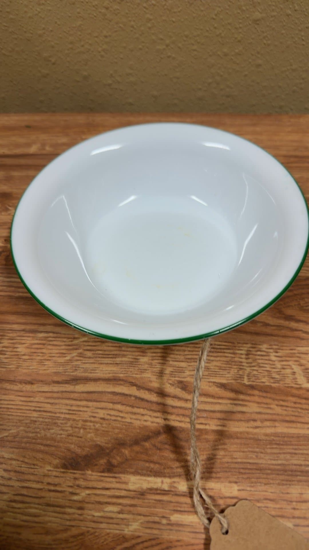 Vintage Enamelware Saucer