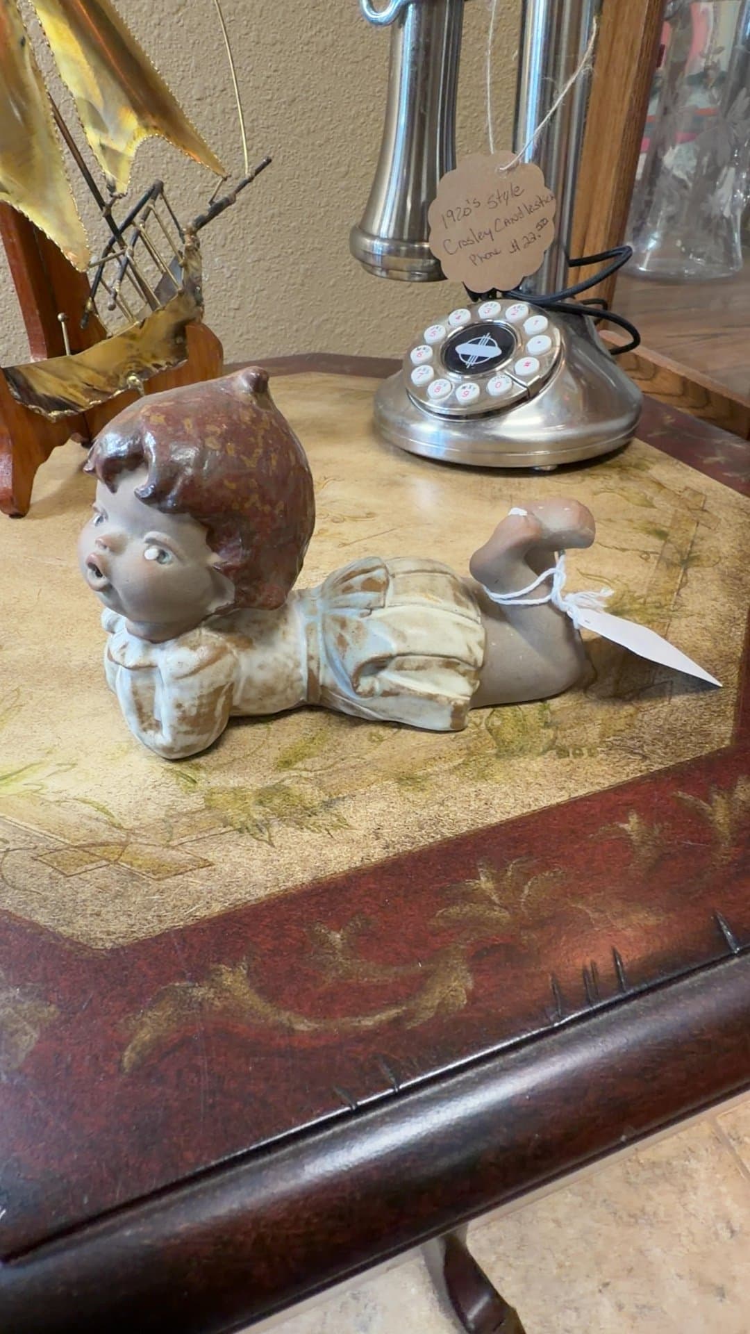 Vintage Hankyu Japan Terracotta Figurines - Image 1