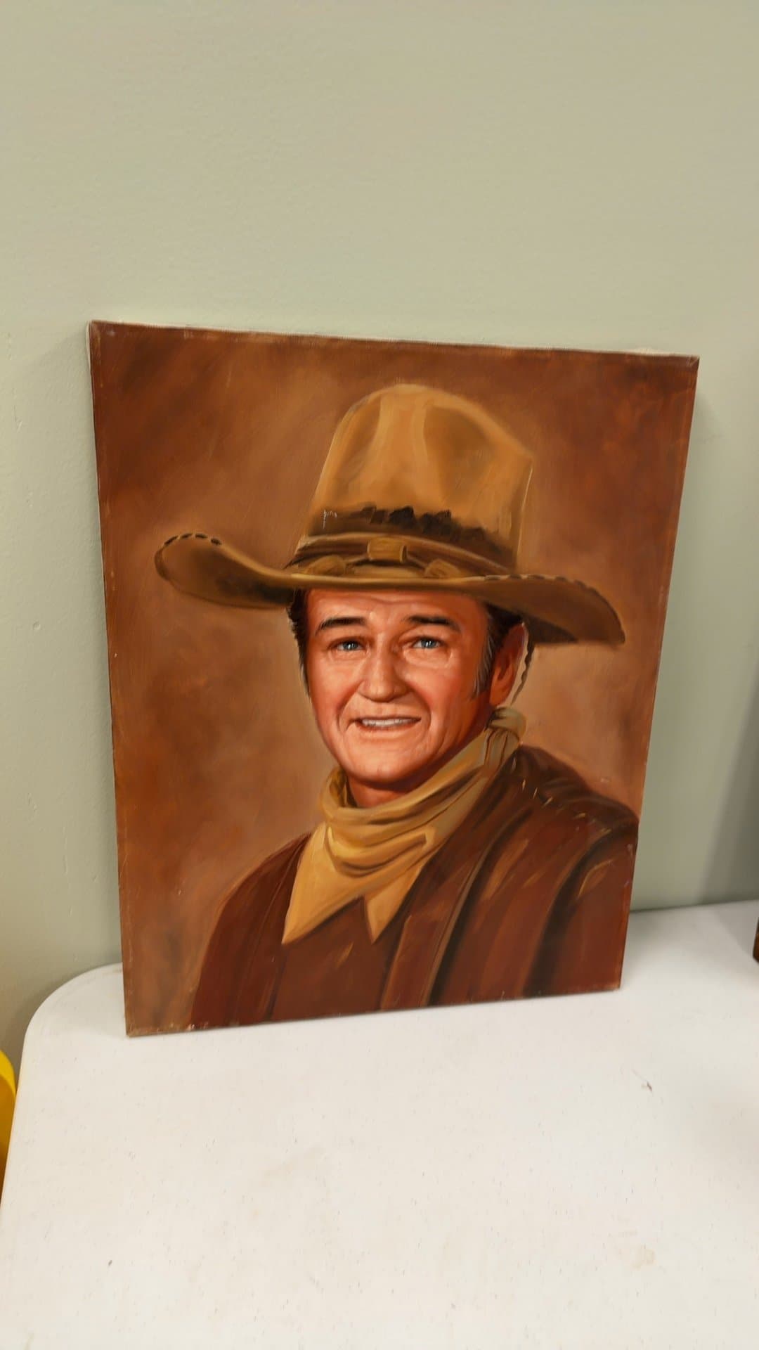 Cowboy Portrait Painting - Image 1