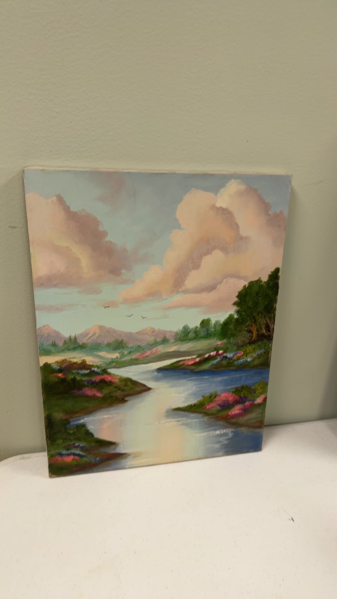 Landscape Oil Painting on Canvas - Image 1
