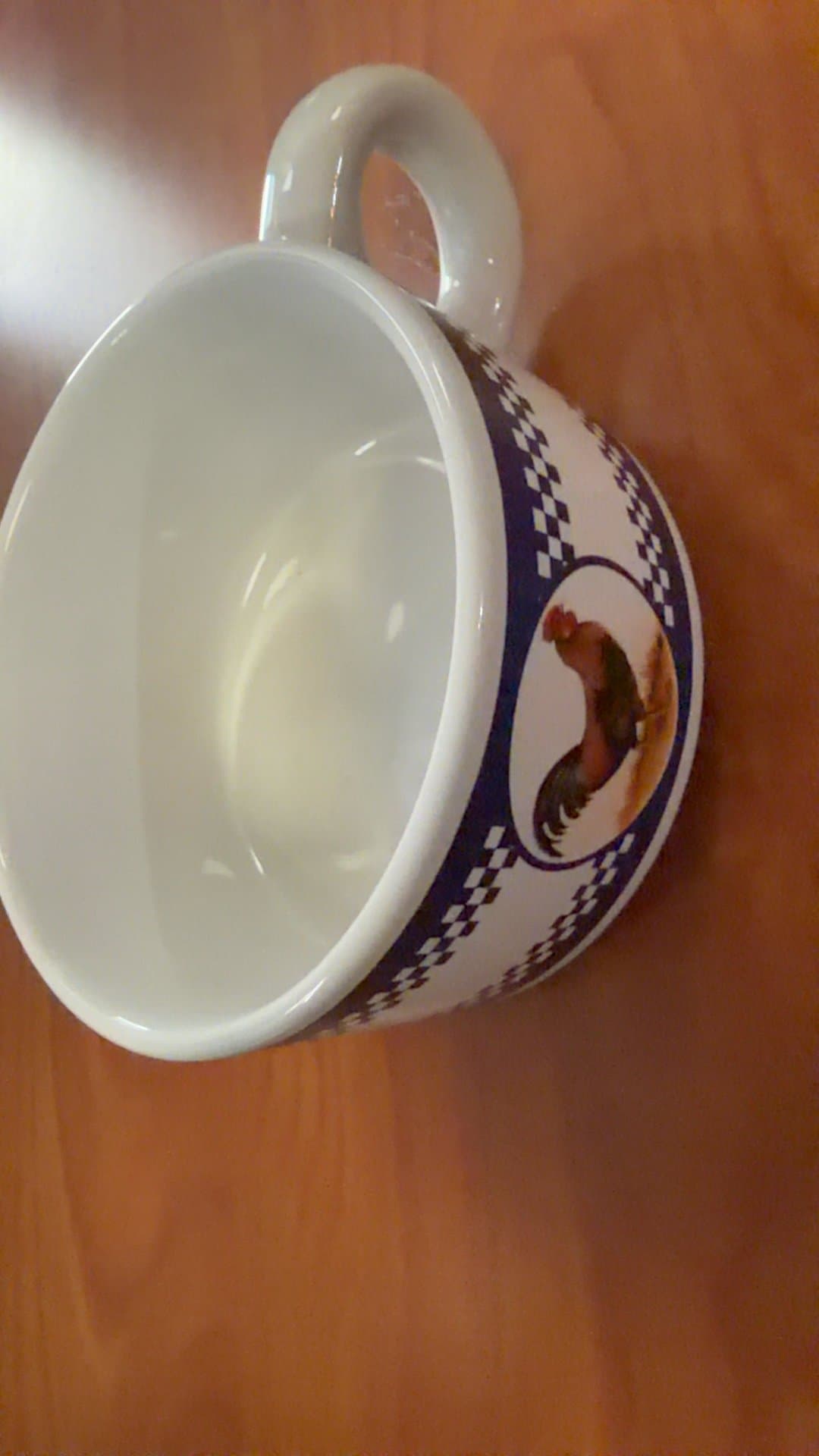 Rooster Design Coffee Mug - Image 1