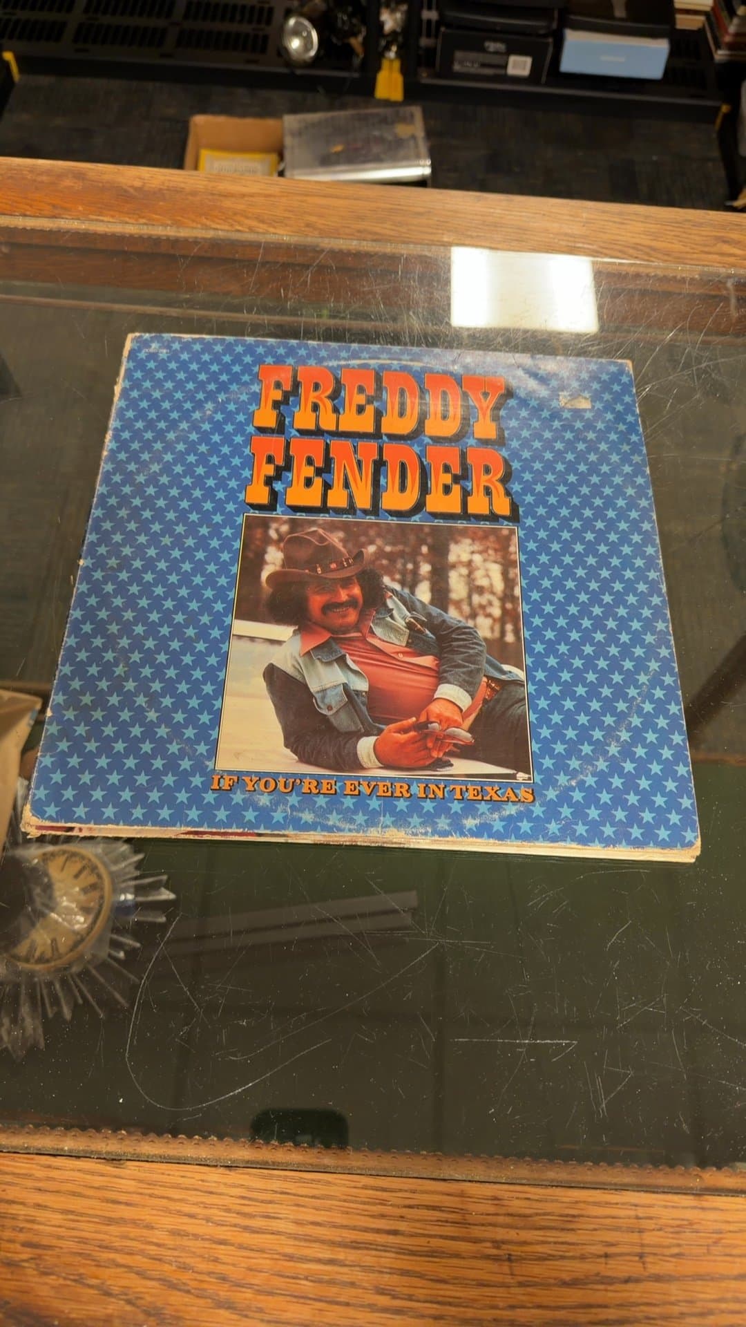 Freddy Fender - If You're Ever in Texas Vinyl Record - Image 1
