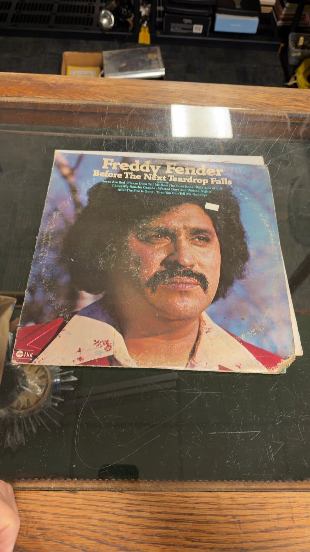 Freddy Fender - Before the Next Teardrop Falls Vinyl Record - Image 1