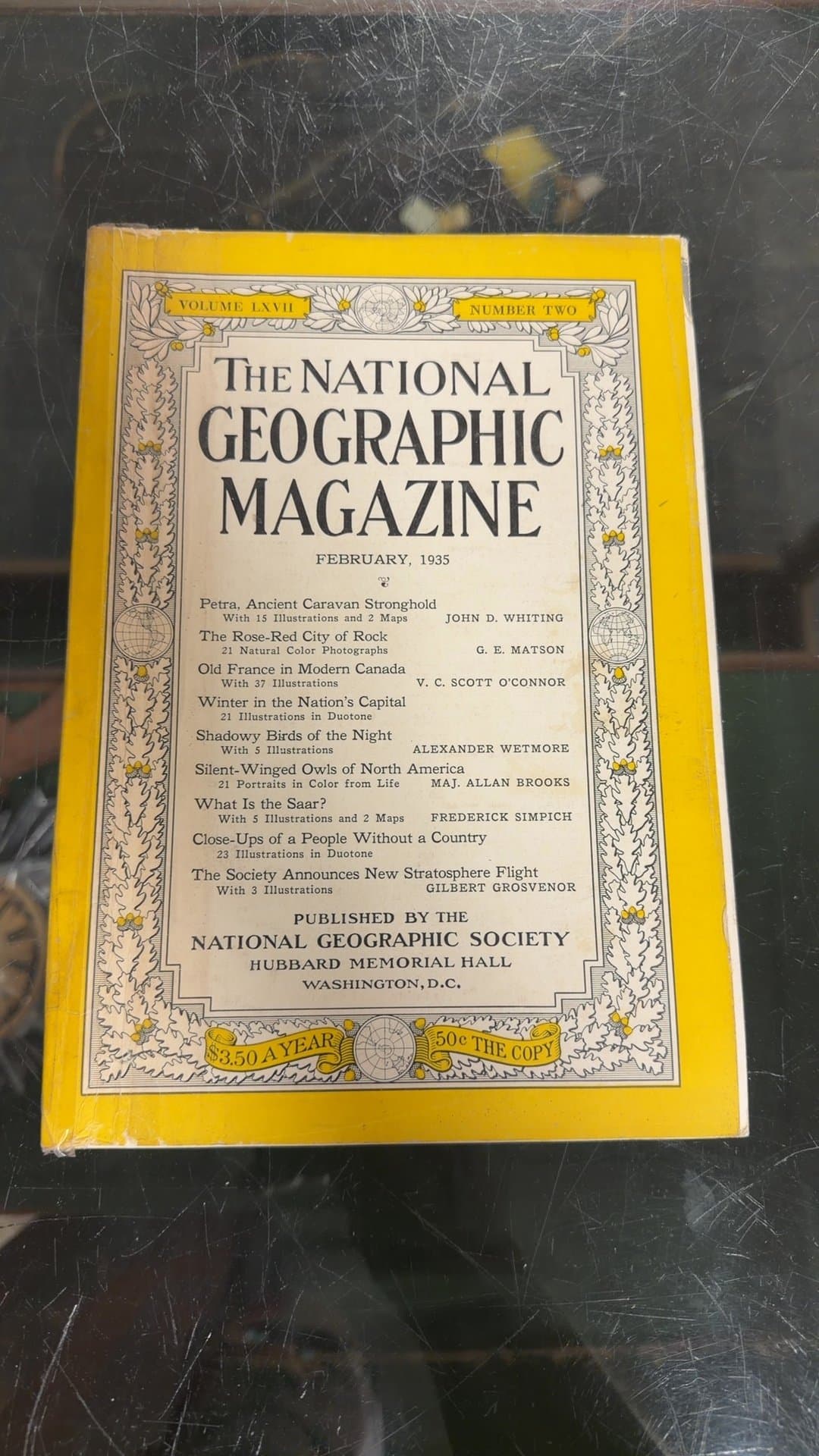 National Geographic Magazine February 1935 - Image 1