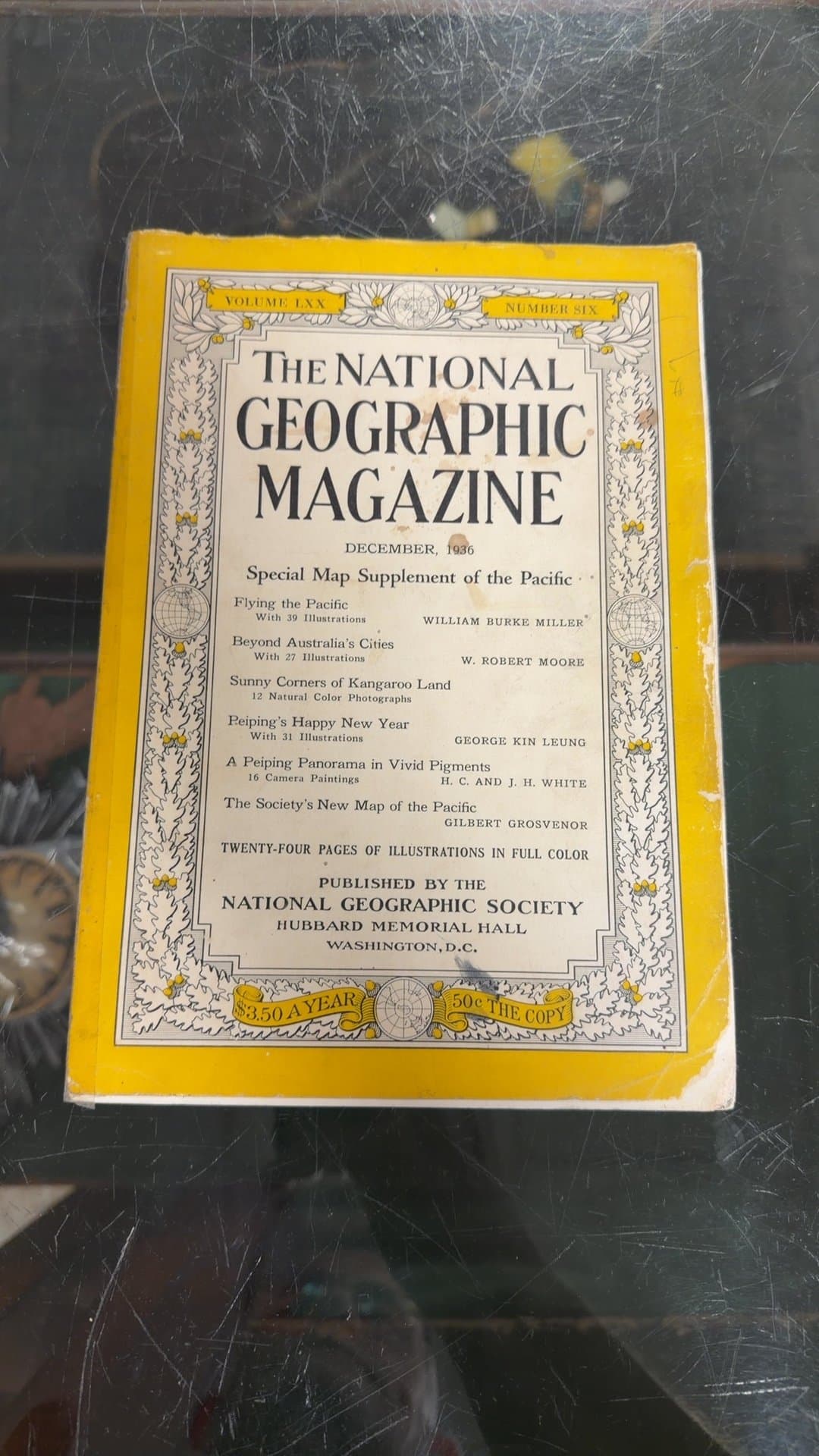 National Geographic Magazine December 1936 - Image 1