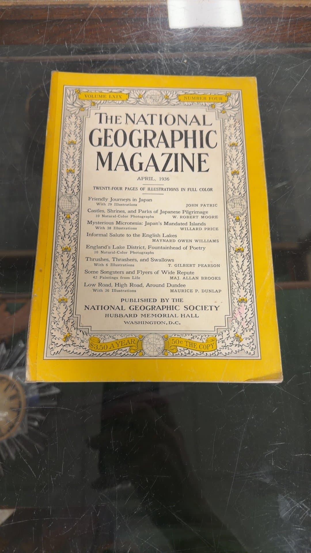 National Geographic Magazine April 1936 - Image 1
