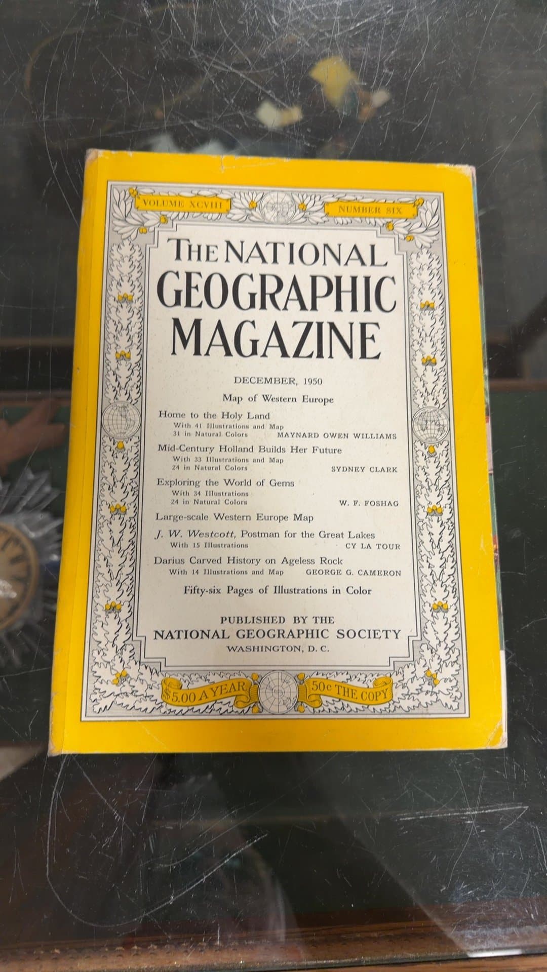 National Geographic Magazine December 1950 - Image 1