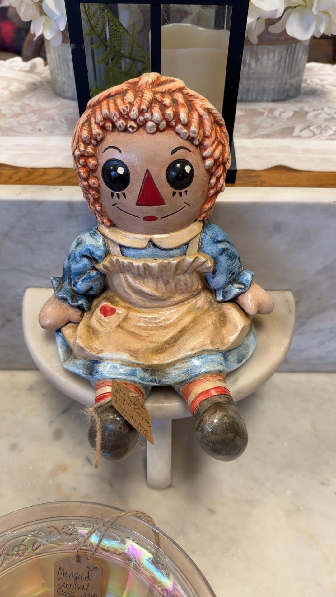 1979 Raggedy Ann Bookend - Image 1