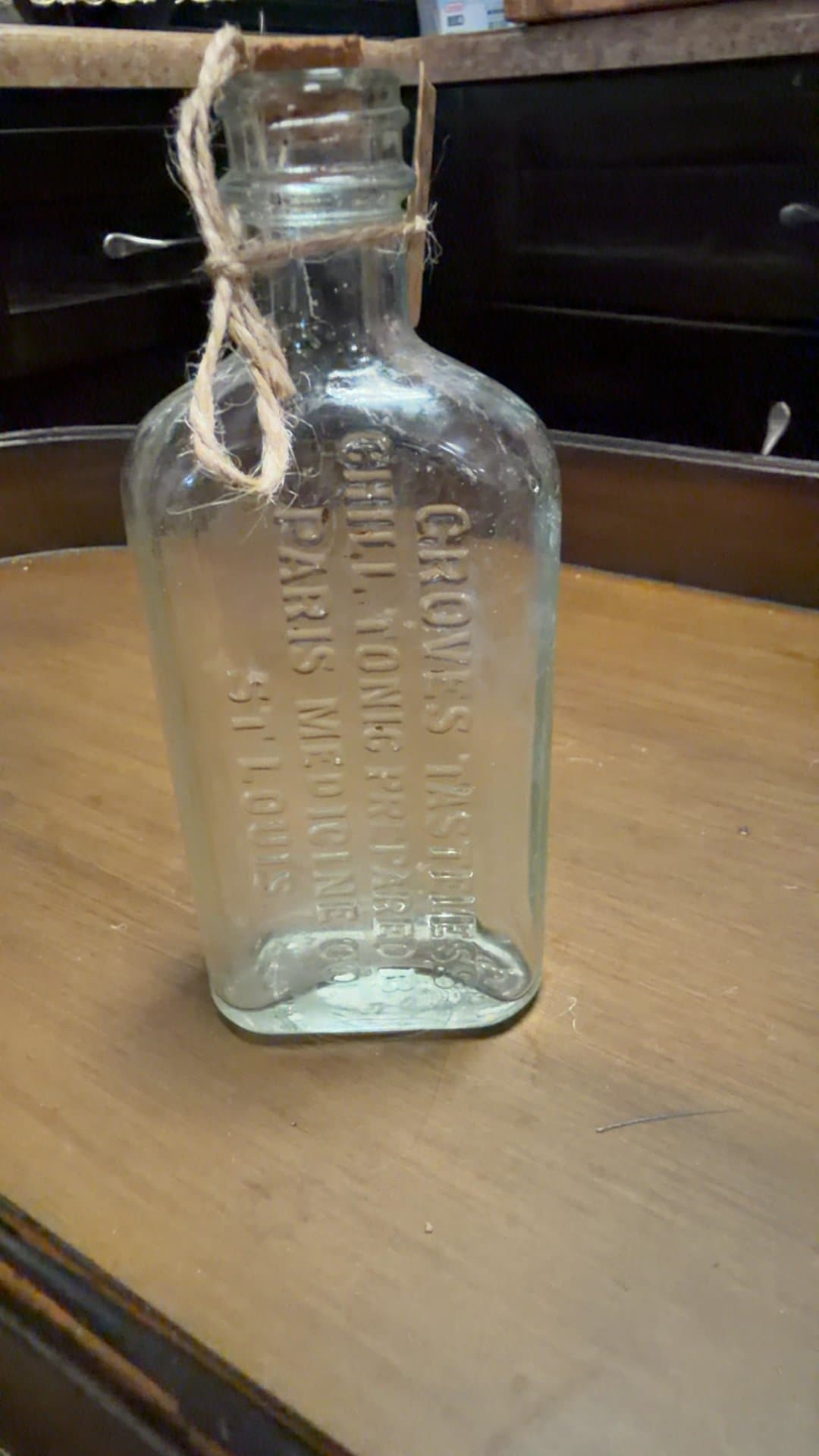 Groves Tasteless Chill Tonic Glass Bottle - Image 1