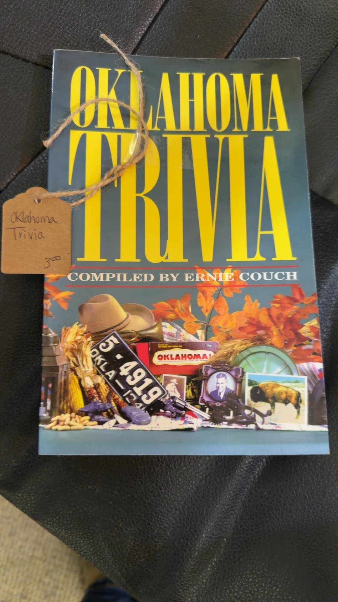 Oklahoma Trivia Book by Ernie Couch - Image 1