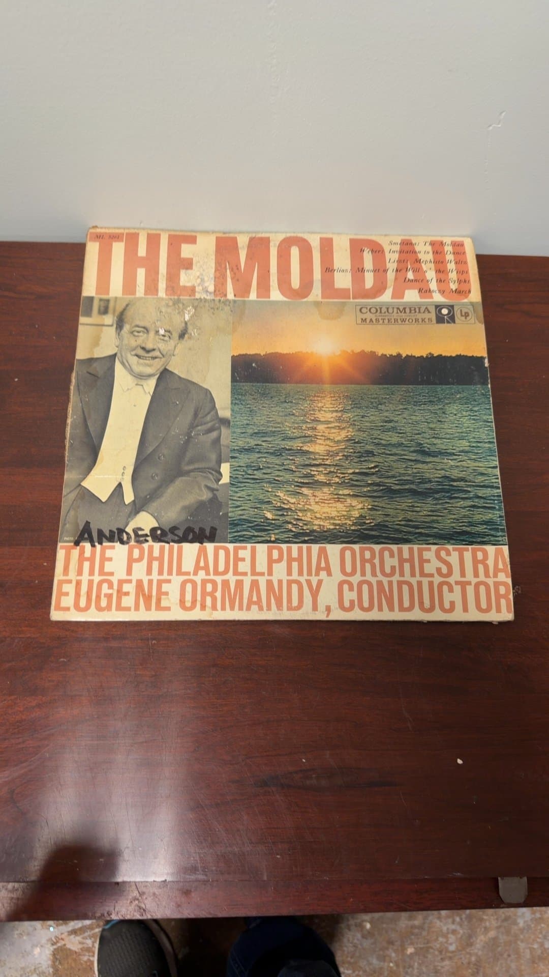 The Moldau Vinyl Record by The Philadelphia Orchestra - Image 1