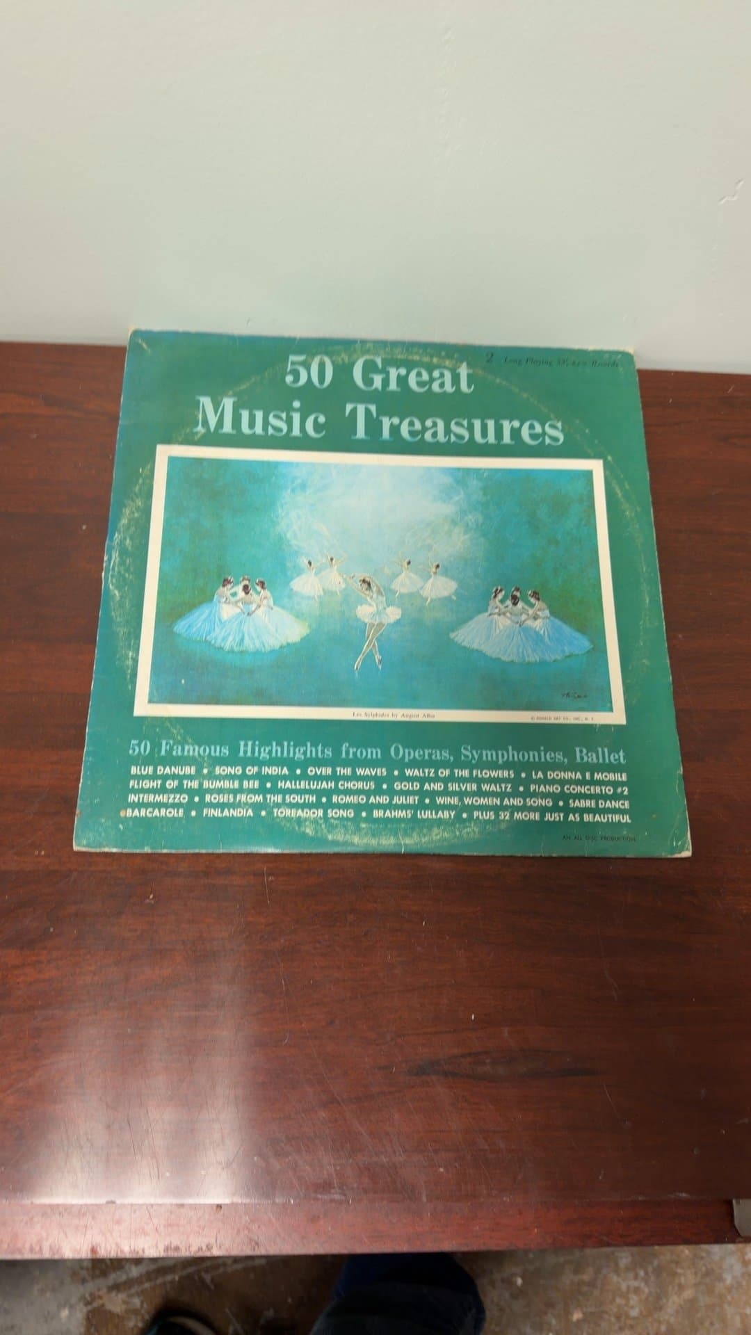 50 Great Music Treasures Vinyl Record - Image 1