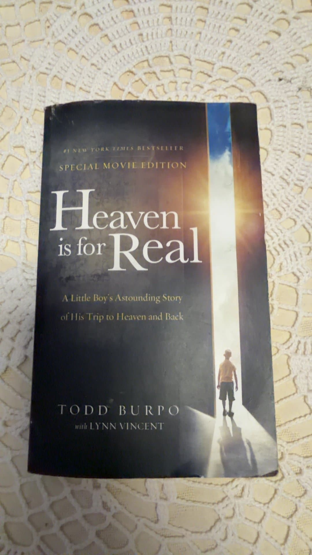 Heaven is for Real Paperback Book Special Movie Edition by Todd Burpo - Image 1