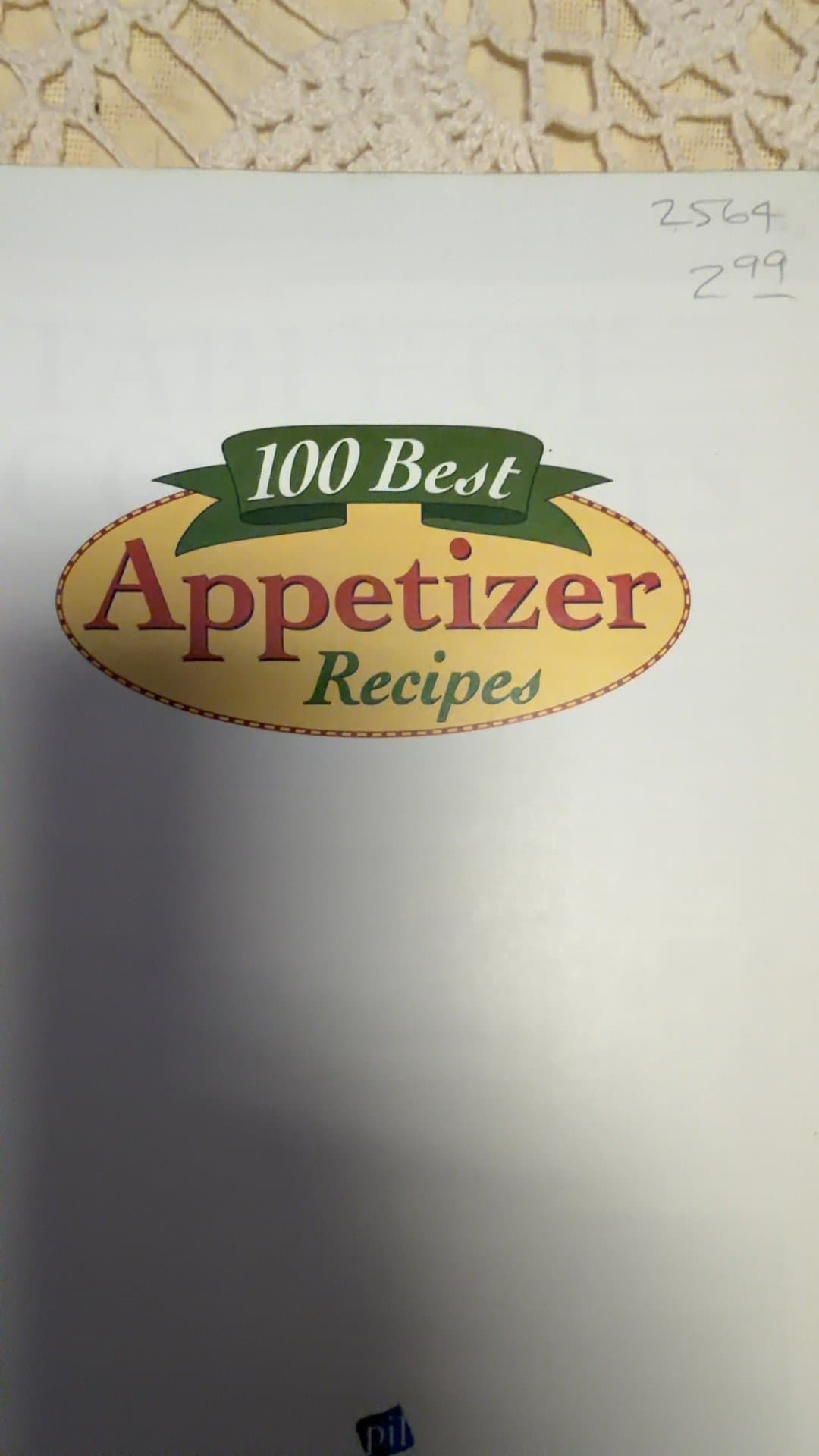 Favorite Brand Name 100 Best Appetizer Recipes Cookbook - Image 1
