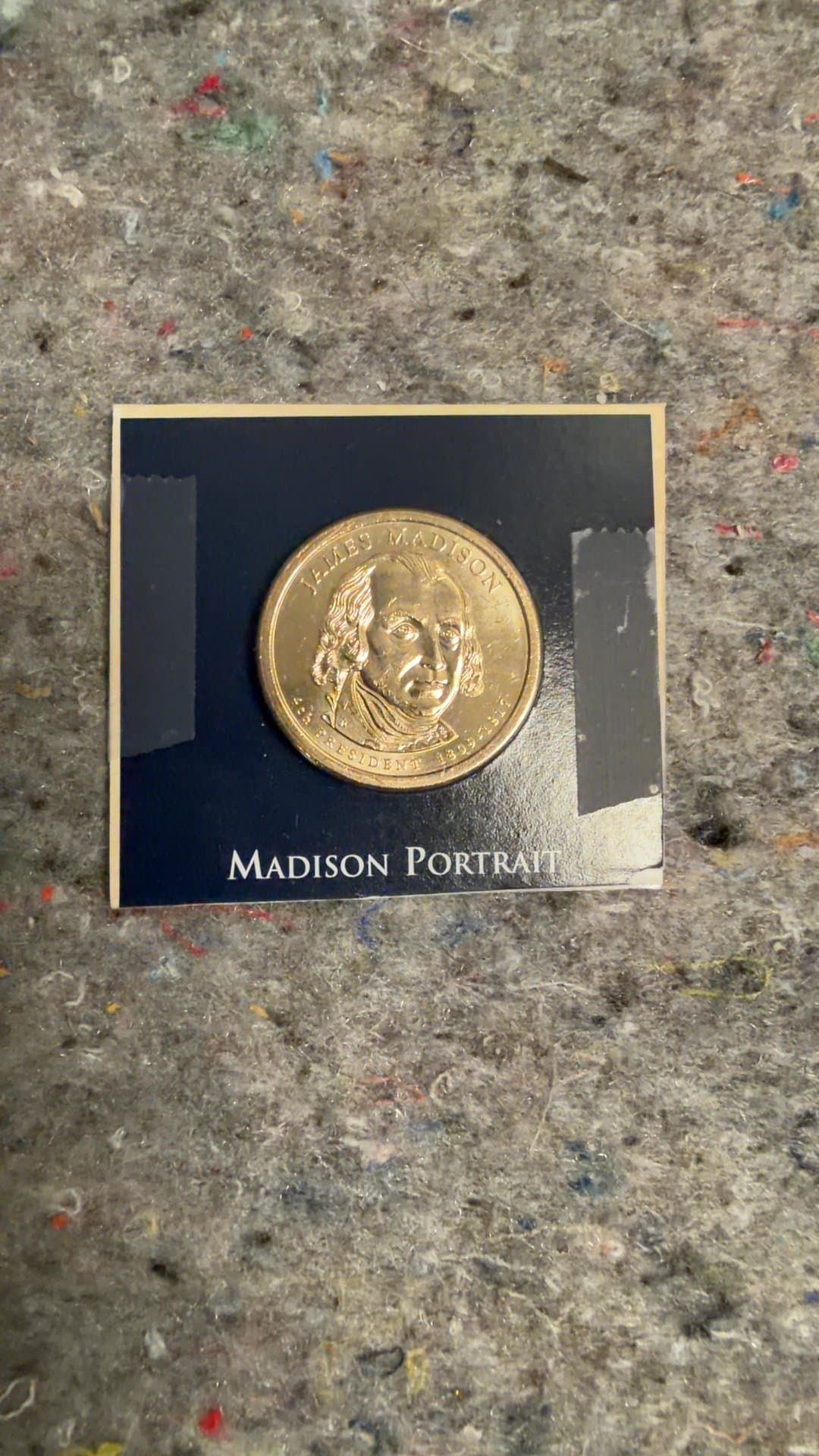 James Madison Presidential Dollar Coin - Image 1