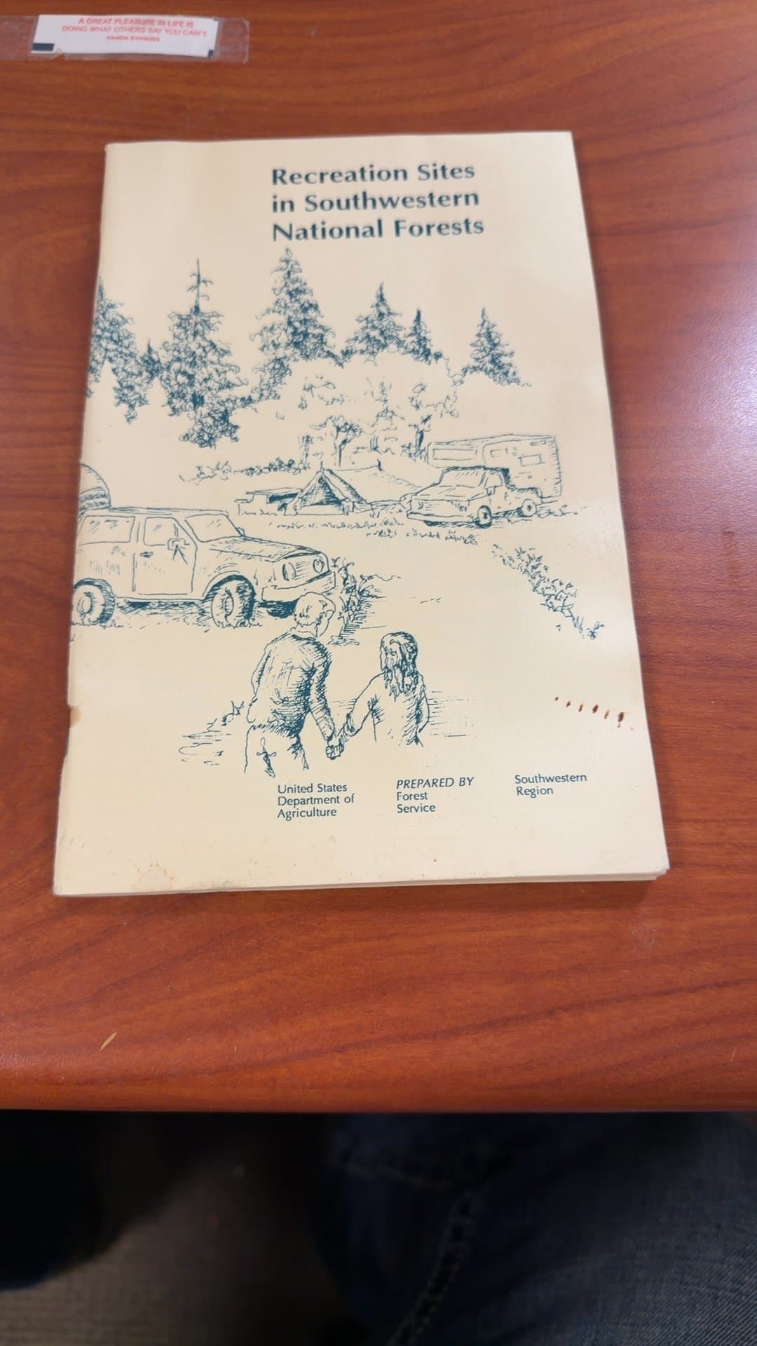 Recreation Sites in Southwestern National Forests Booklet - Image 1
