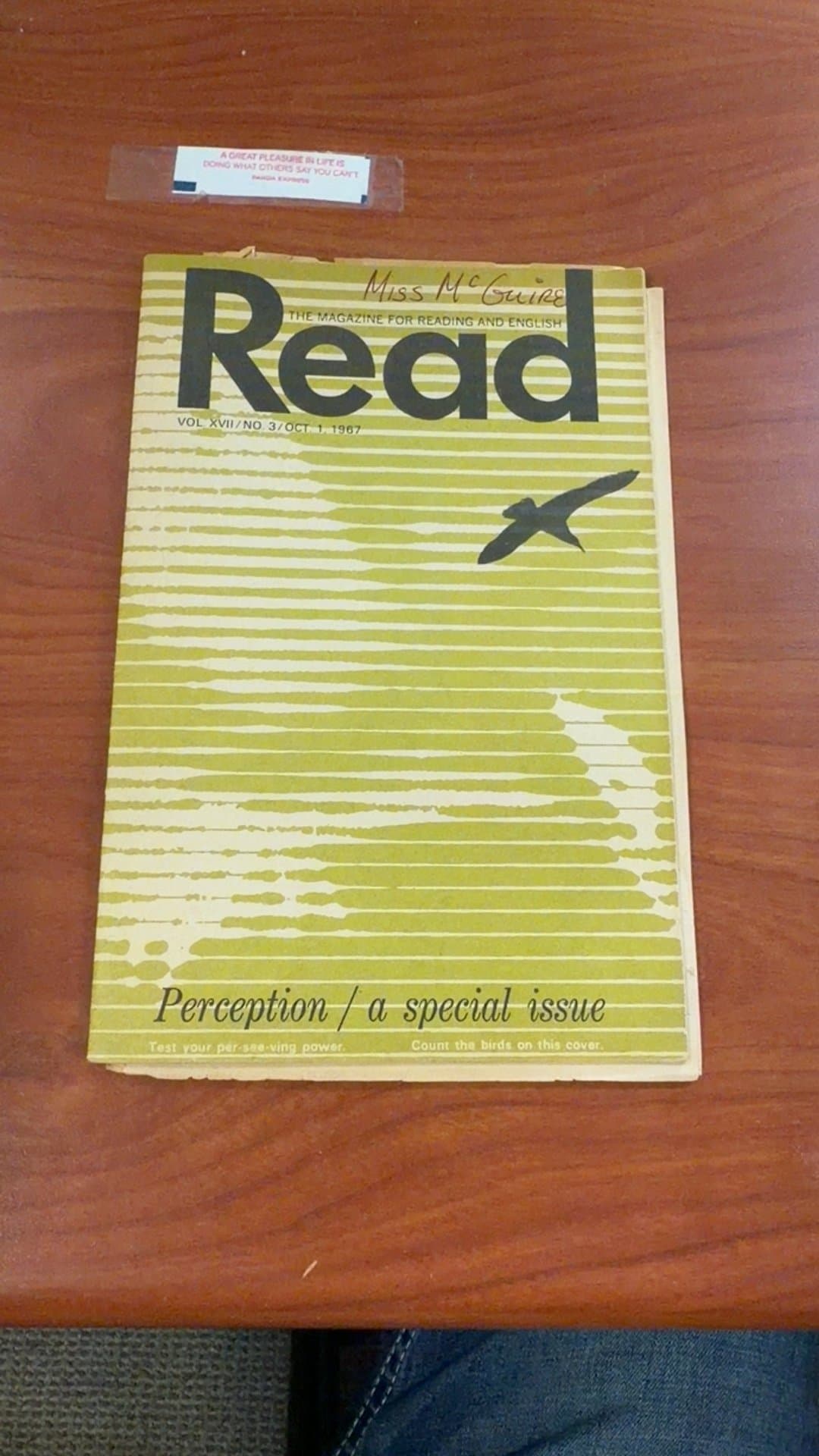 Read Magazine October 1967 Issue - Image 1